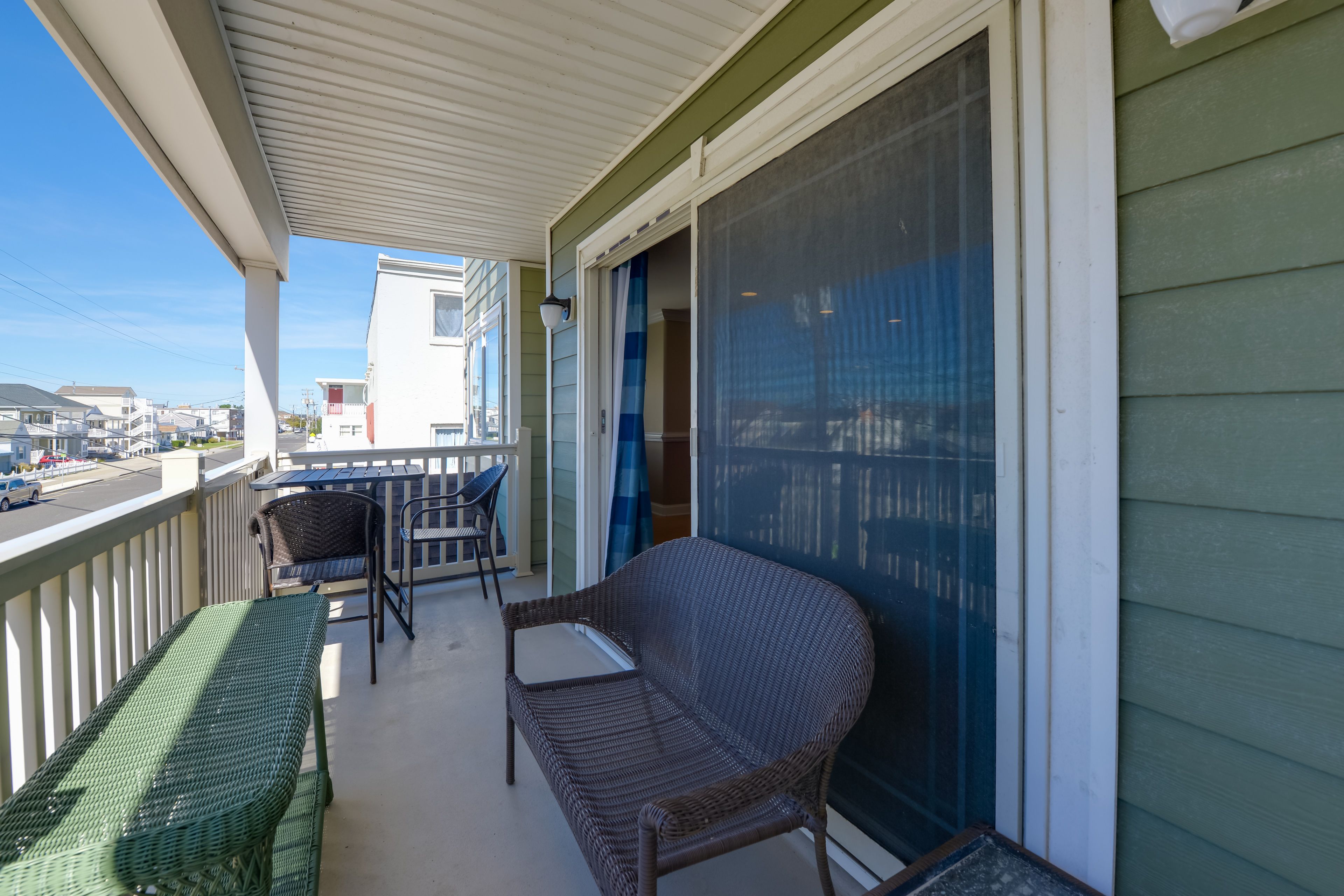 Balcony | Walk to Beach & Boardwalk | 2 Stories
