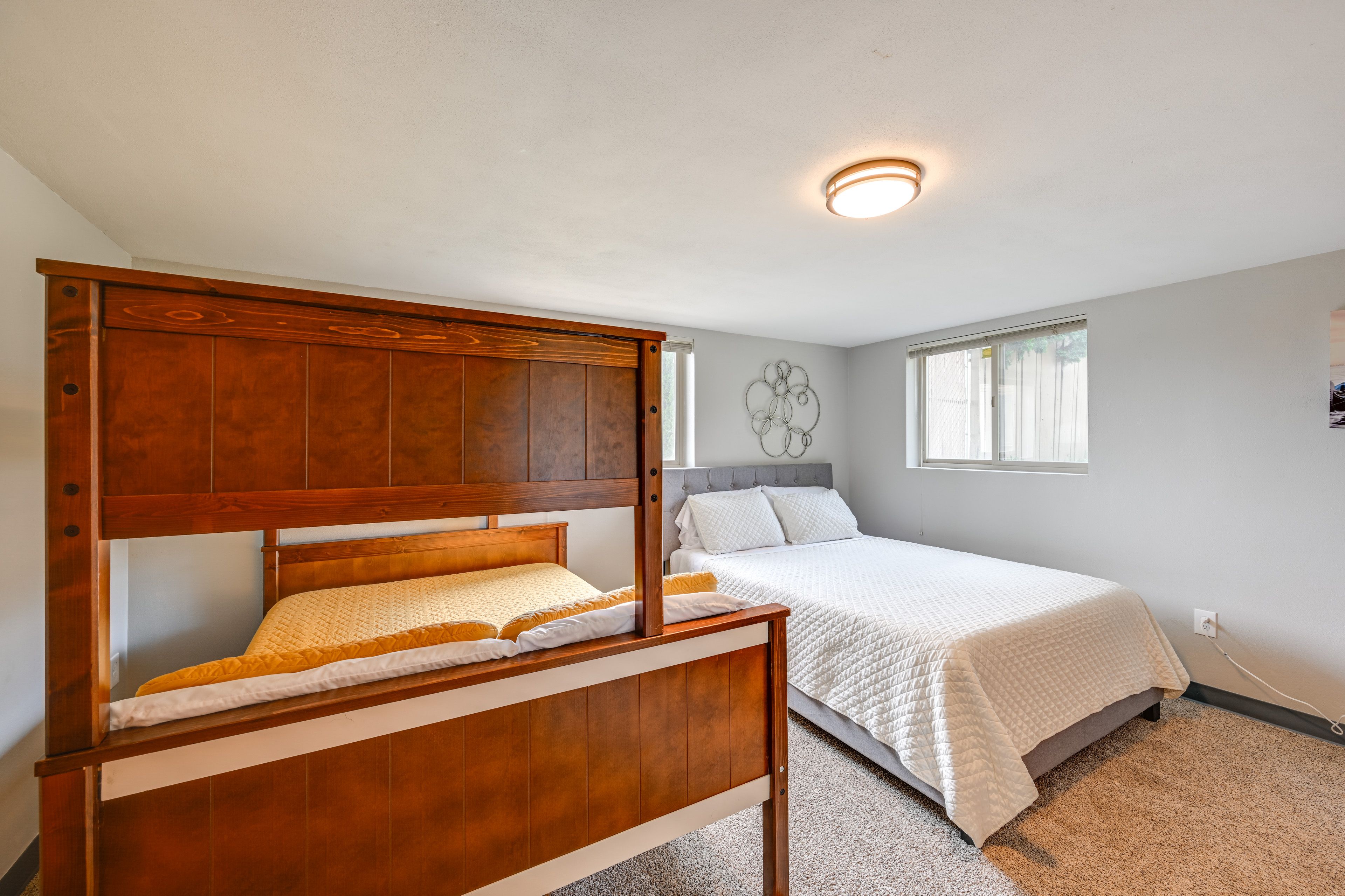 Bedroom 4 | Queen Bed | Twin/Full Bunk Bed | Lower Level