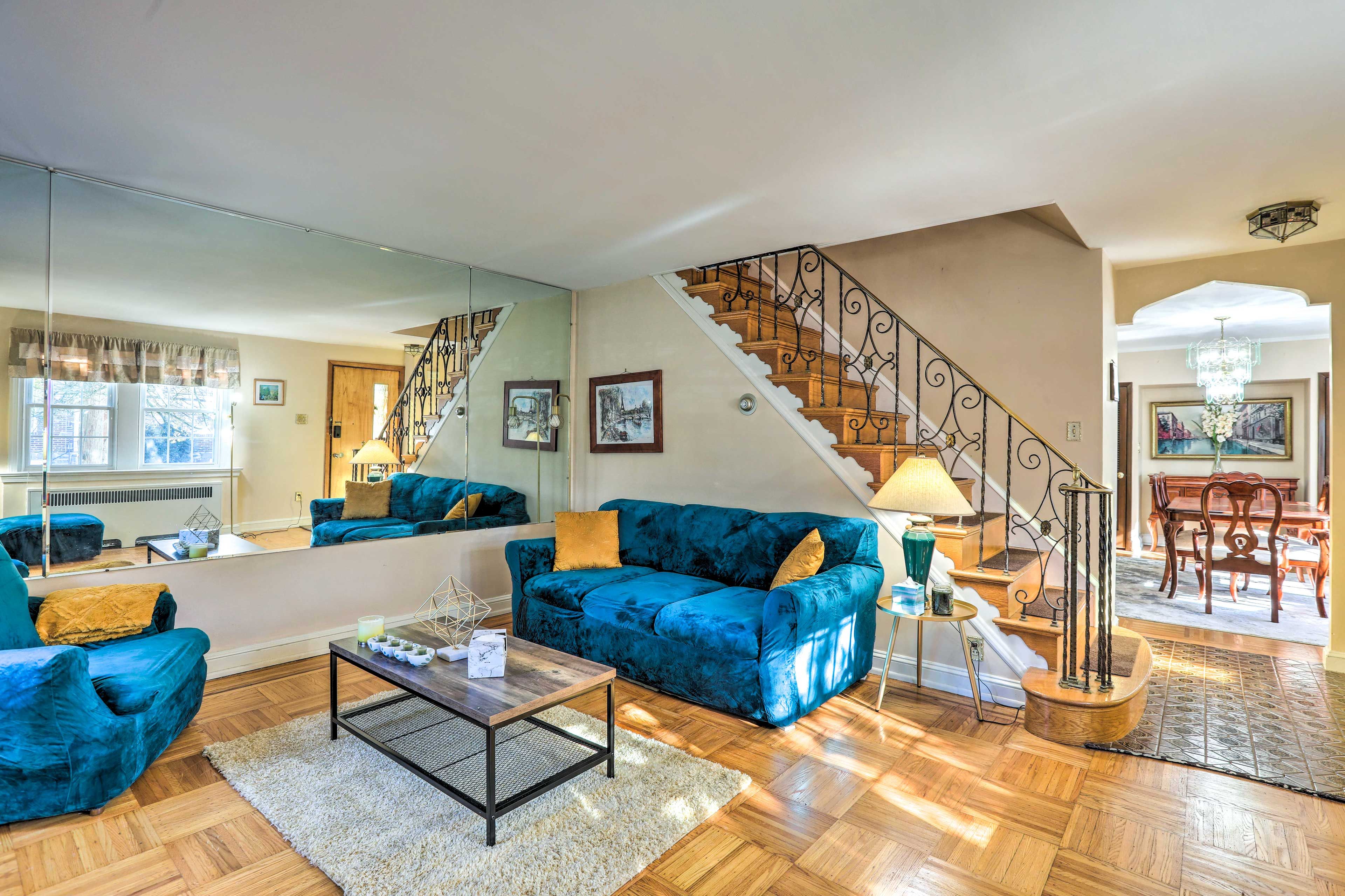 Yeadon Vacation Rental | 3BR | 1BA | Stairs Required | 1,368 Sq Ft