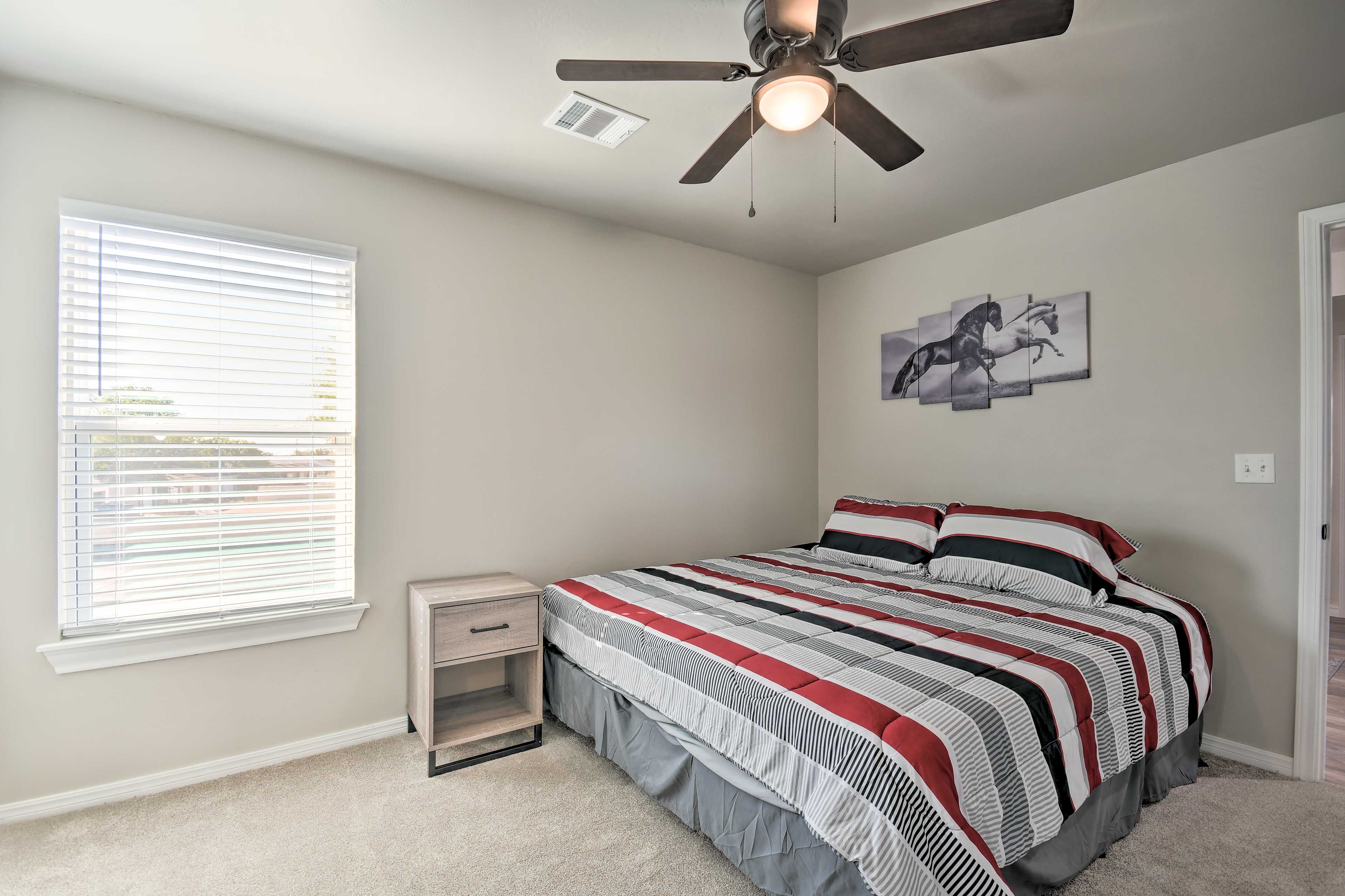 Bedroom 2 | King Bed | Linens Provided | 2nd Floor