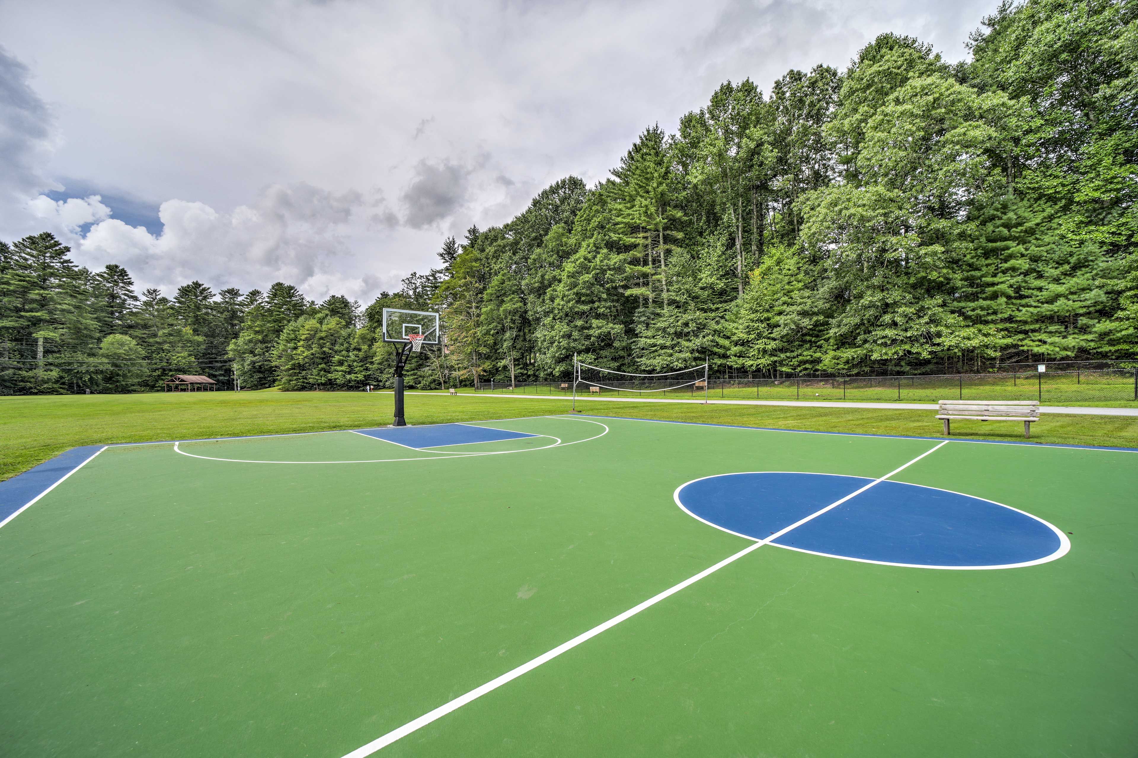 Sapphire Valley Resort Community Basketball Court