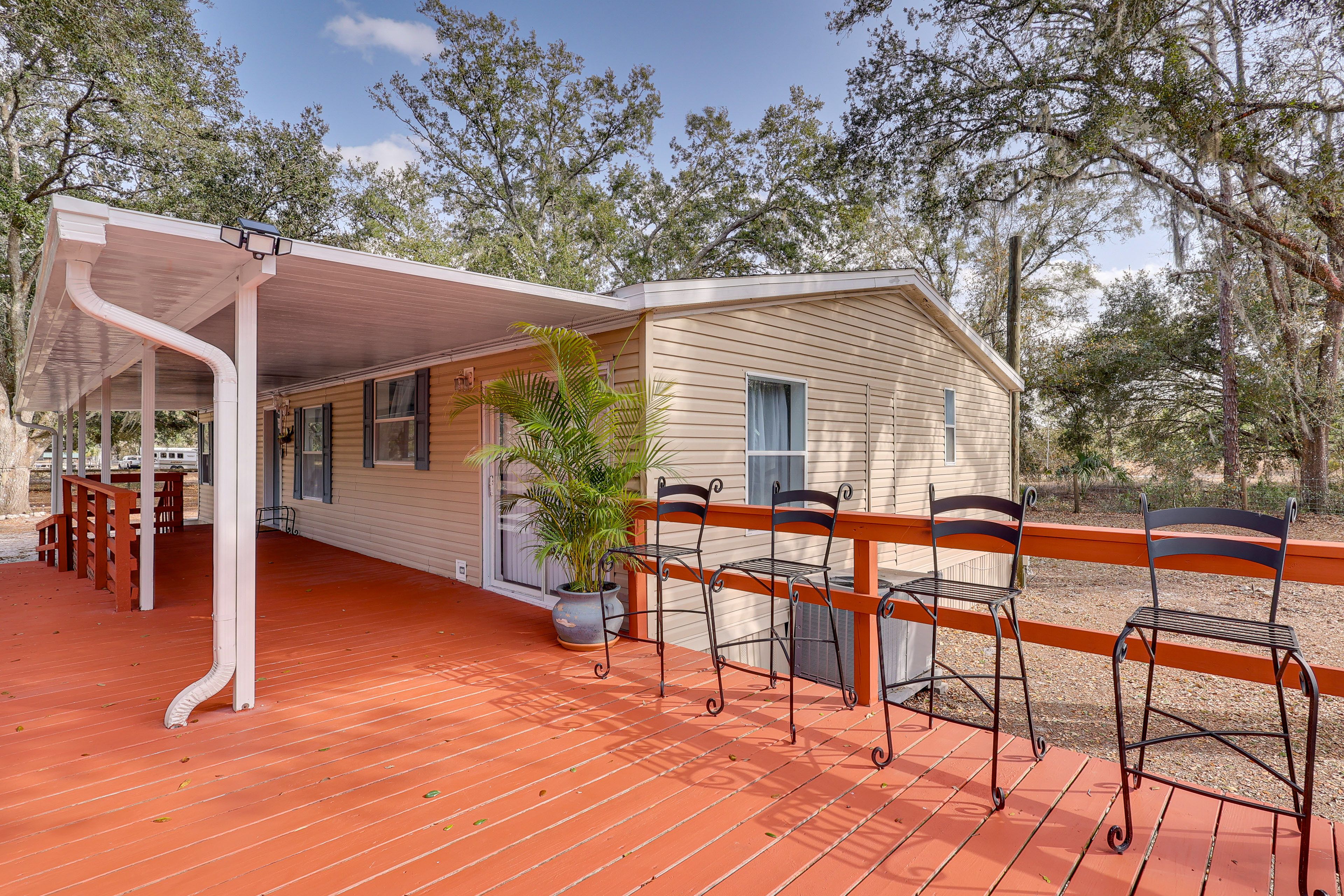 Property Exterior | Deck w/ Seating
