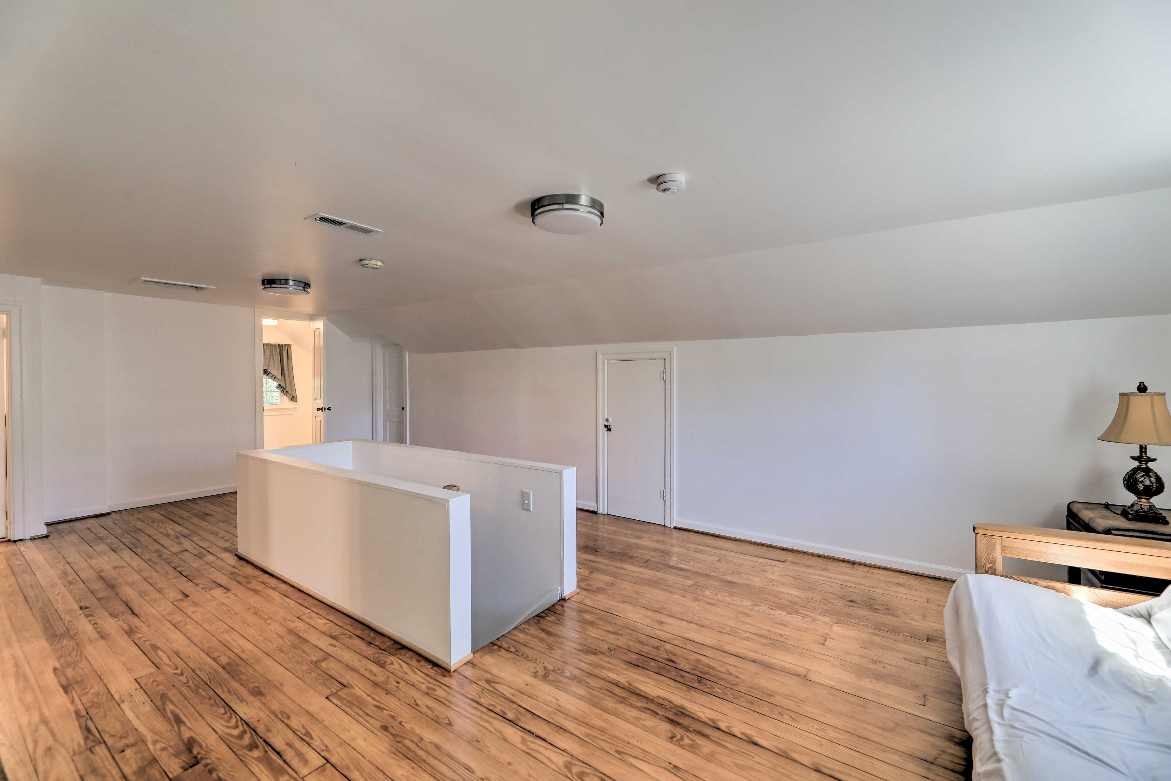 Upper Living Area | Futon