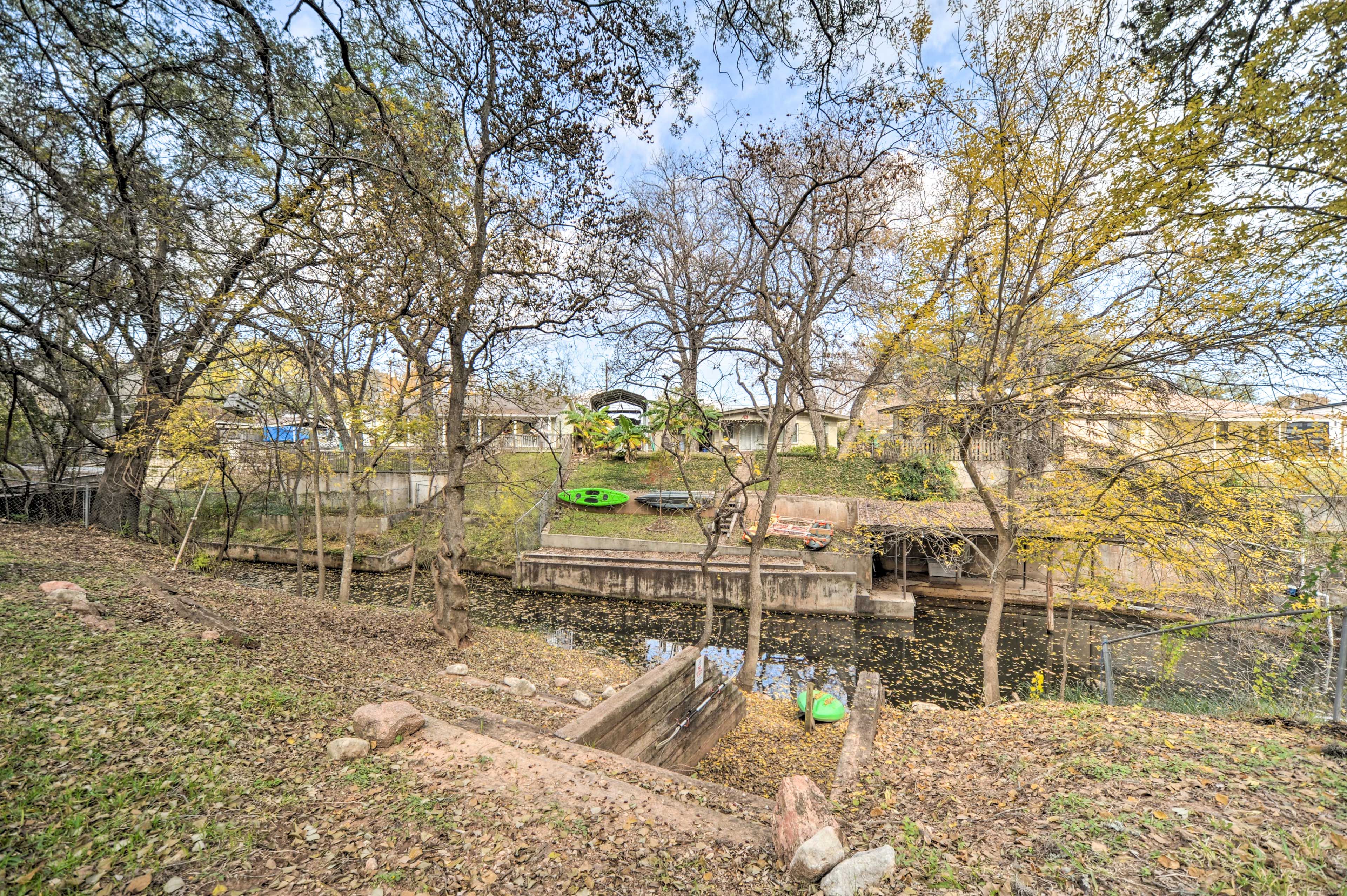 River Access | Stairs Required | Access to Lake LBJ