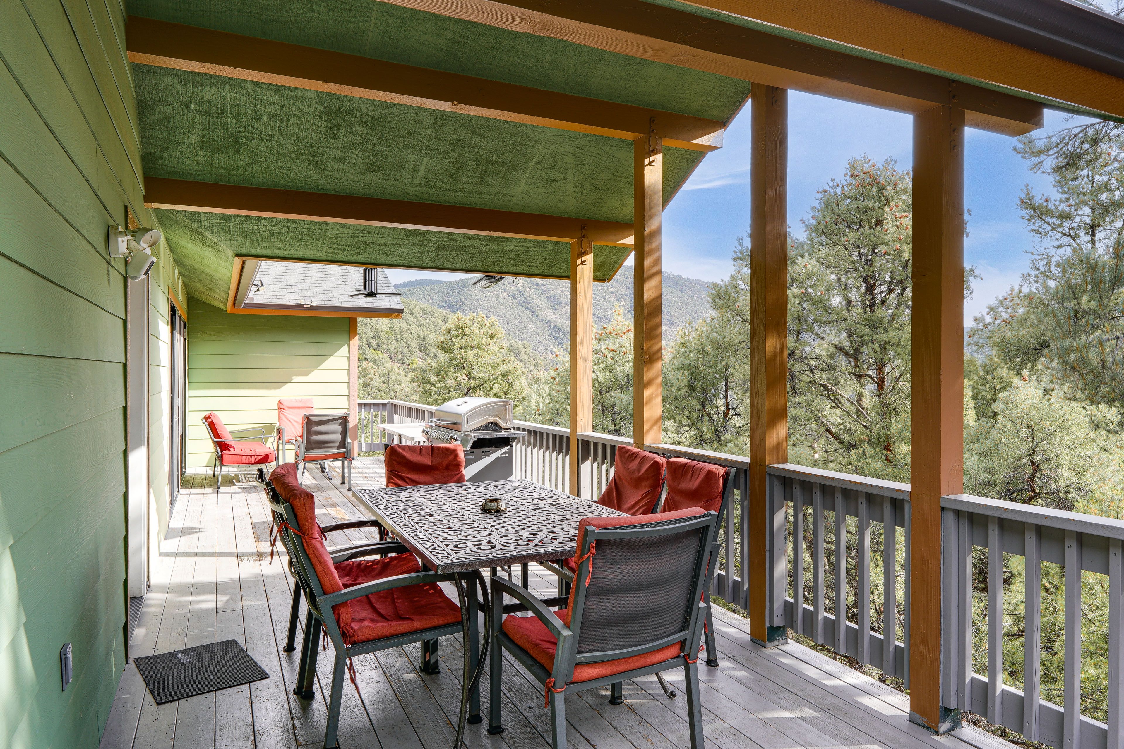 Spacious Deck | Outdoor Dining | Views | Gas Grill