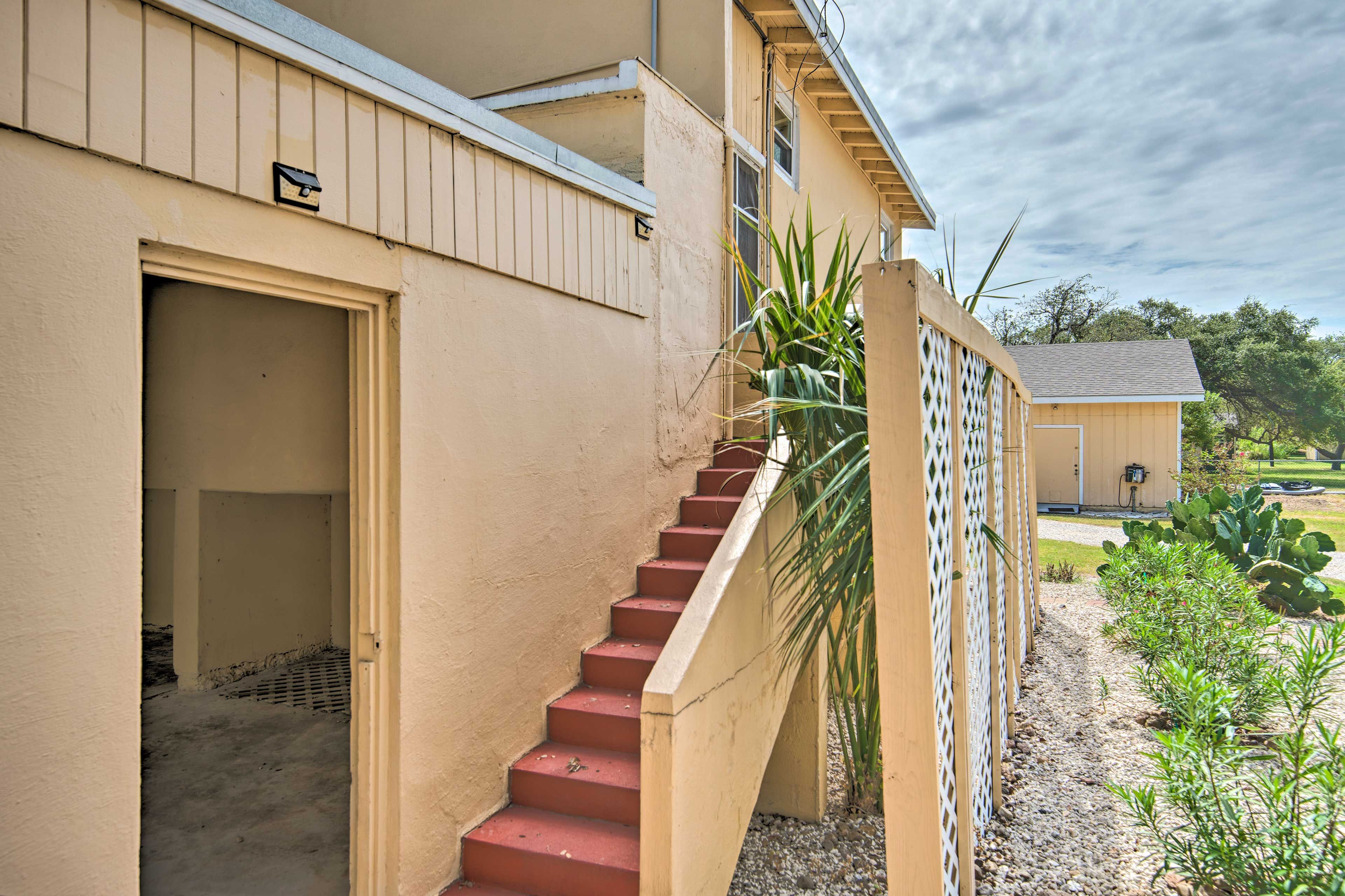 Stairs to Entrance/Patio