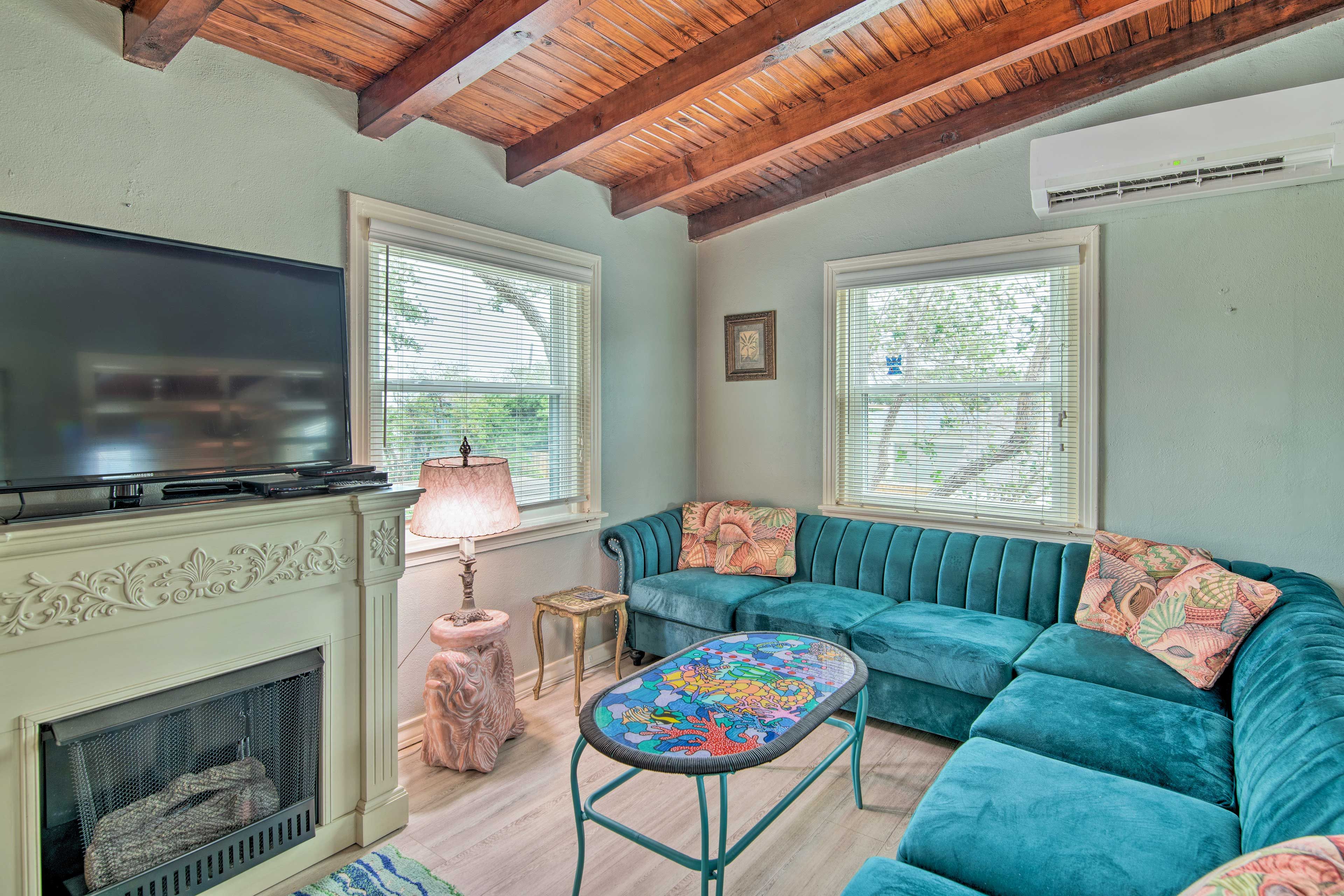 Rockport Vacation Rental | 1BR | 1BA | Stairs to Access | 1,000 Sq Ft