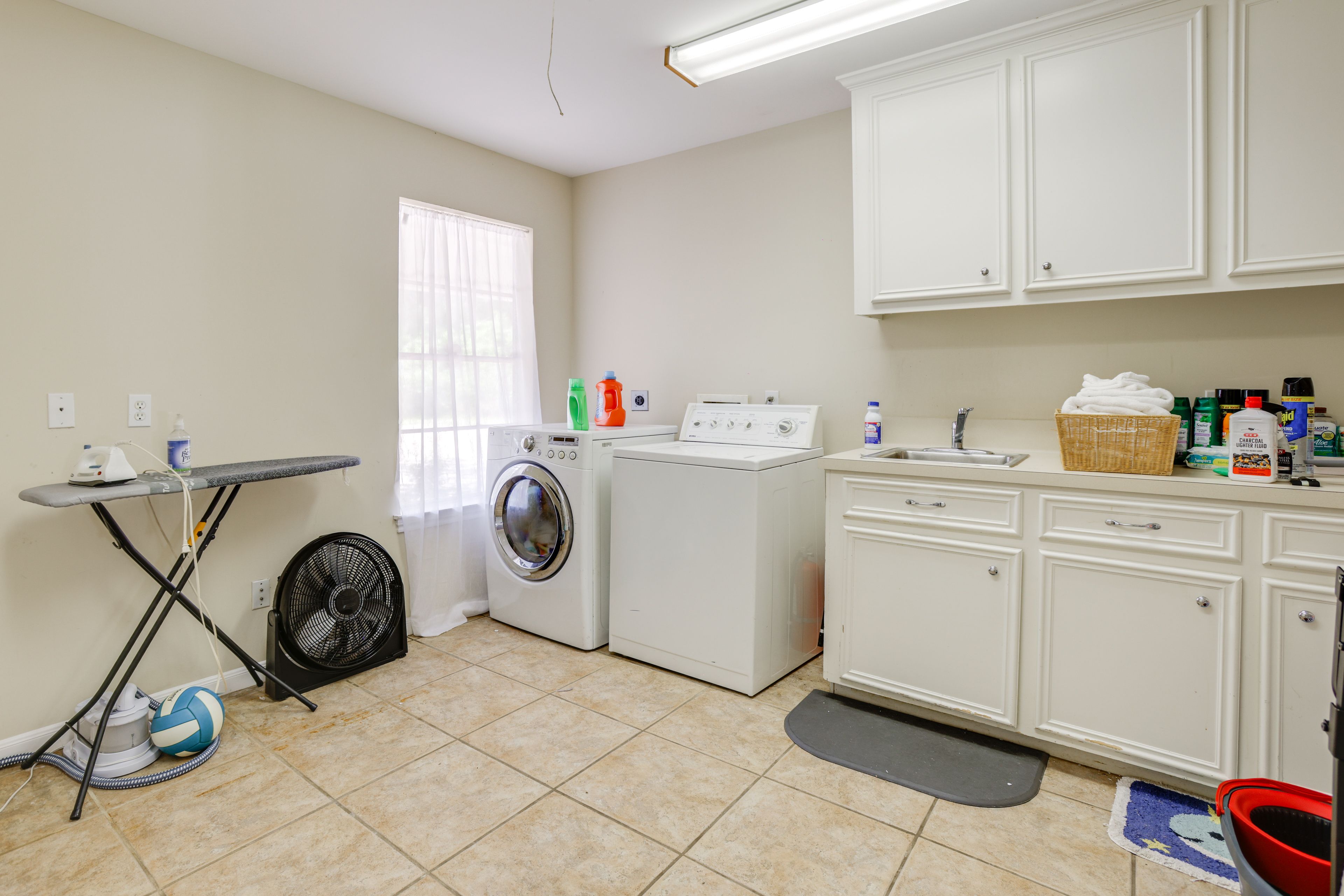 Laundry Room | Detergent | Iron & Board | 1st Floor