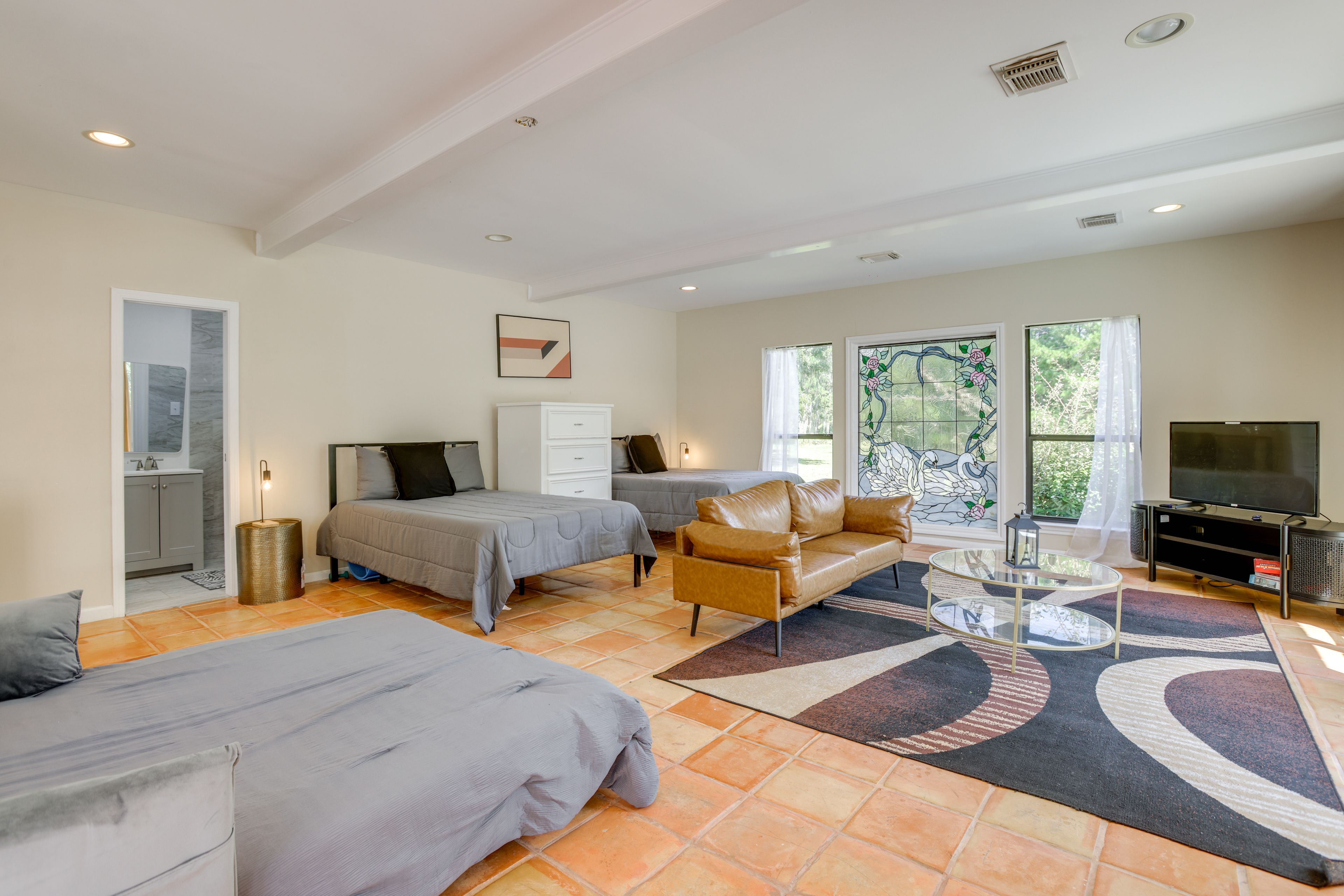 Bedroom 3 | 2 Full Beds | Full Sleeper Sofa | 1st Floor