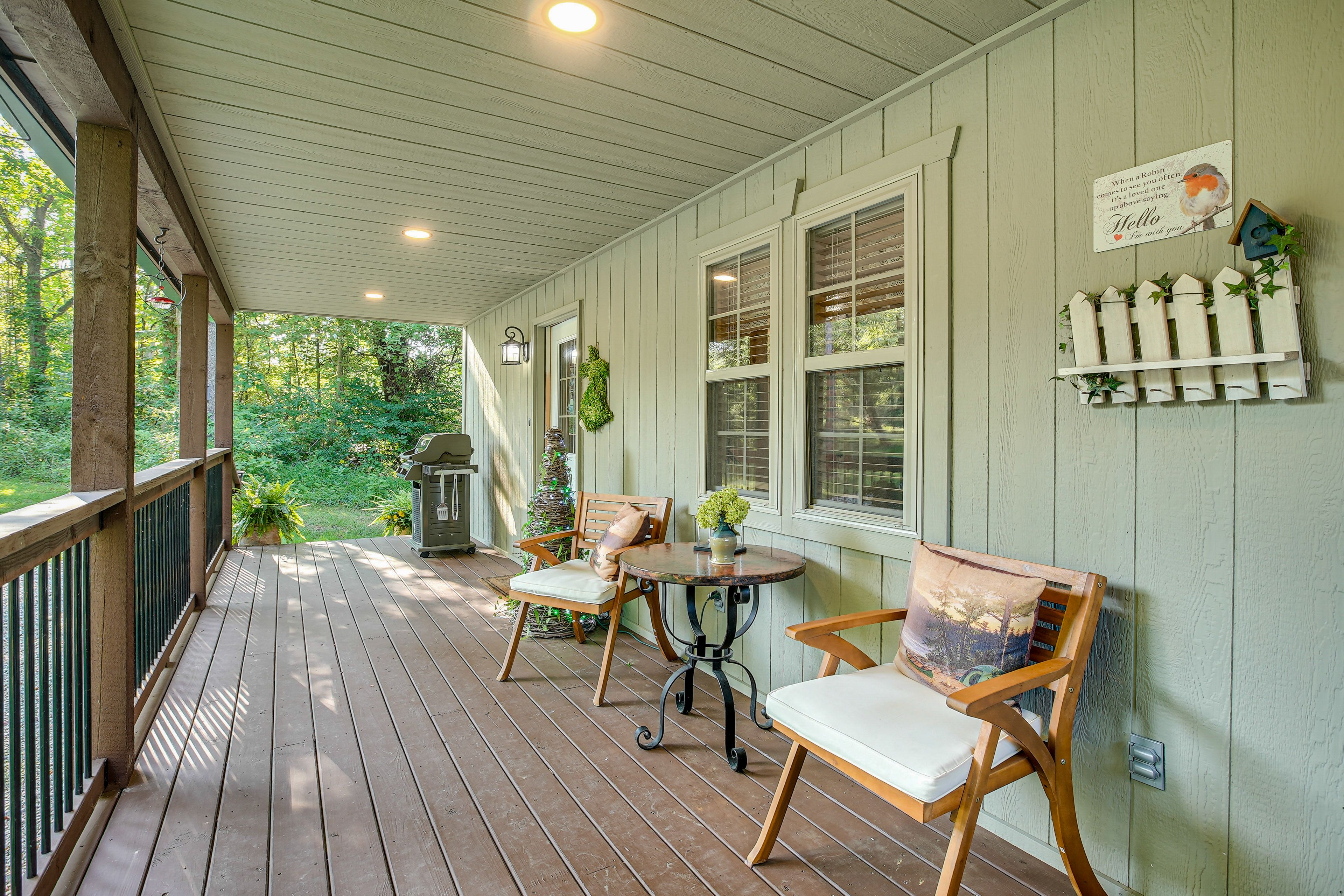 Covered Deck | Private Home Entrance | Hot Tub