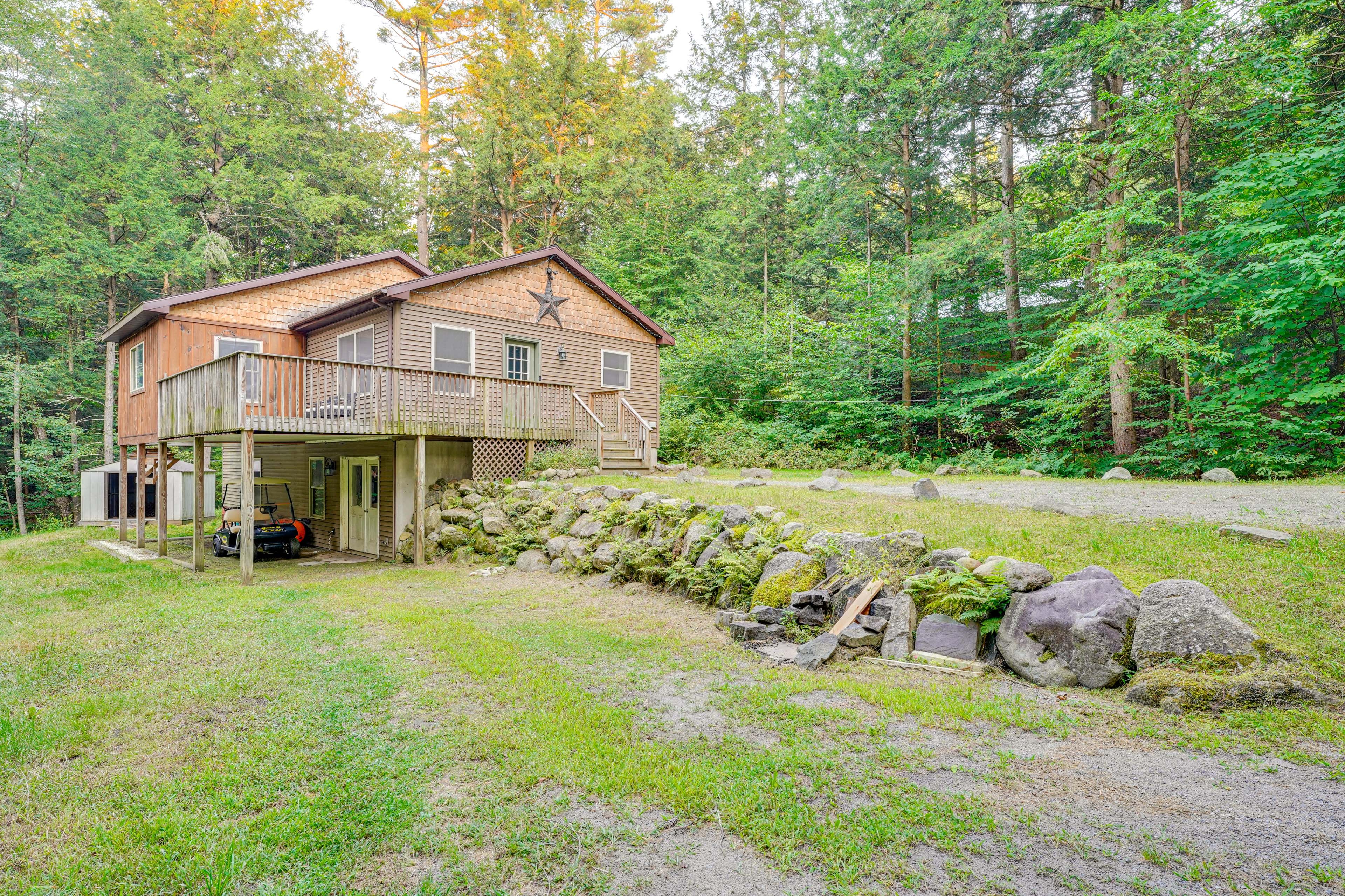 Cabin Exterior | Private Yard