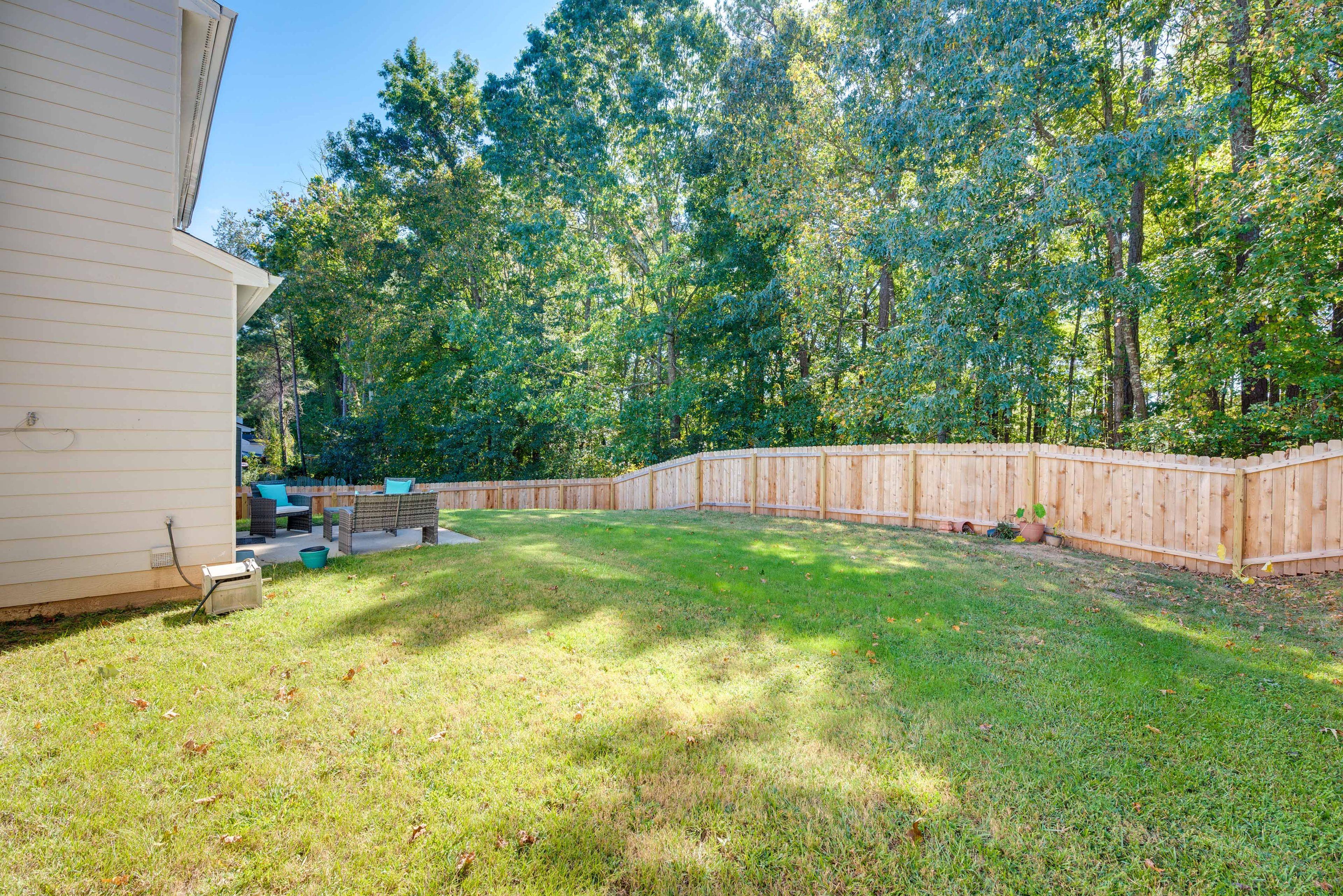 Fenced Yard