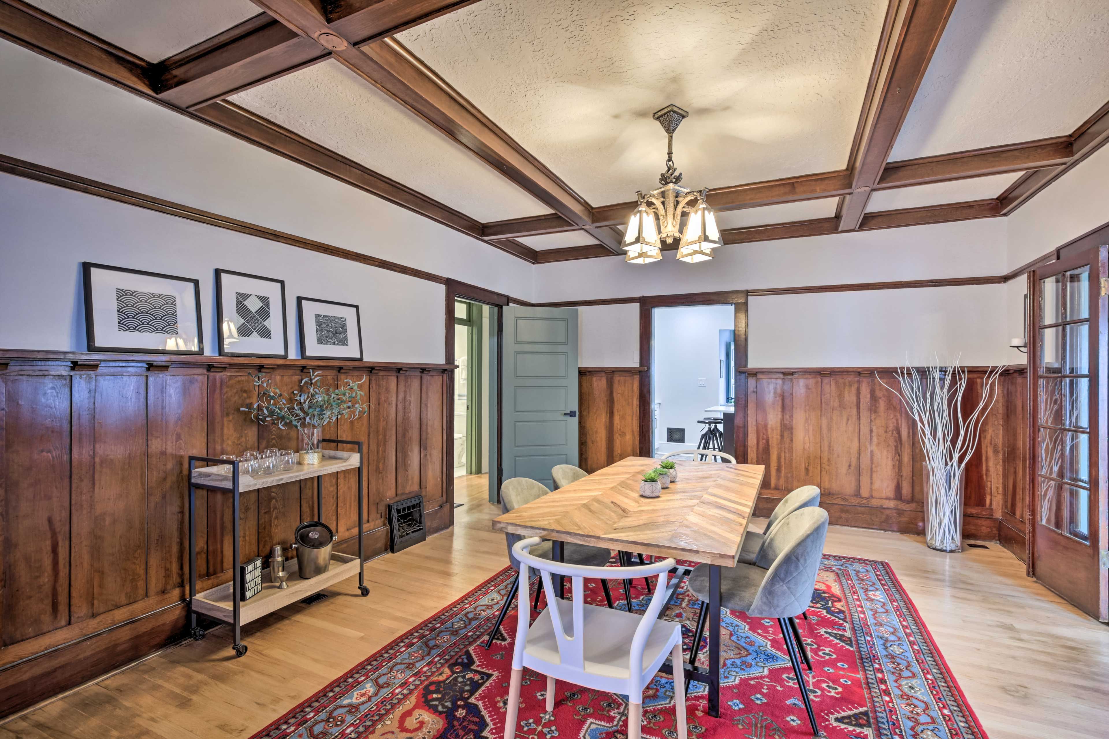 Dining Room | 1st Floor | Central Air Conditioning