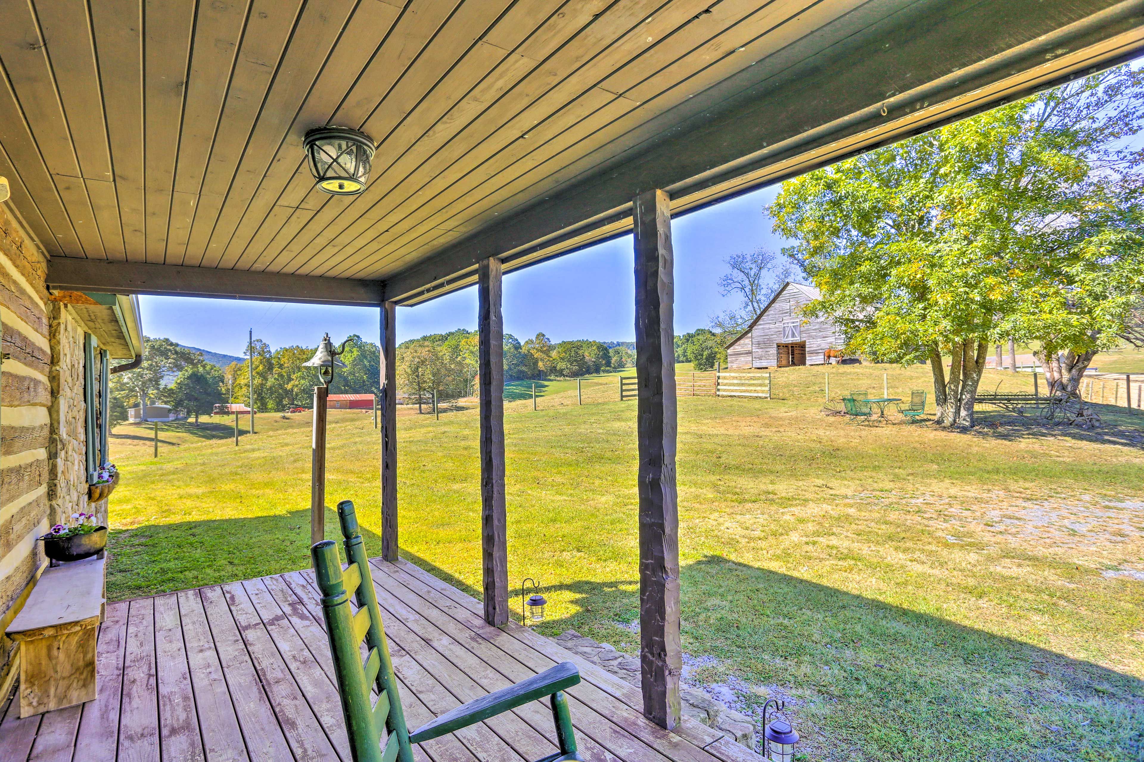 View of Horse Field & Barn