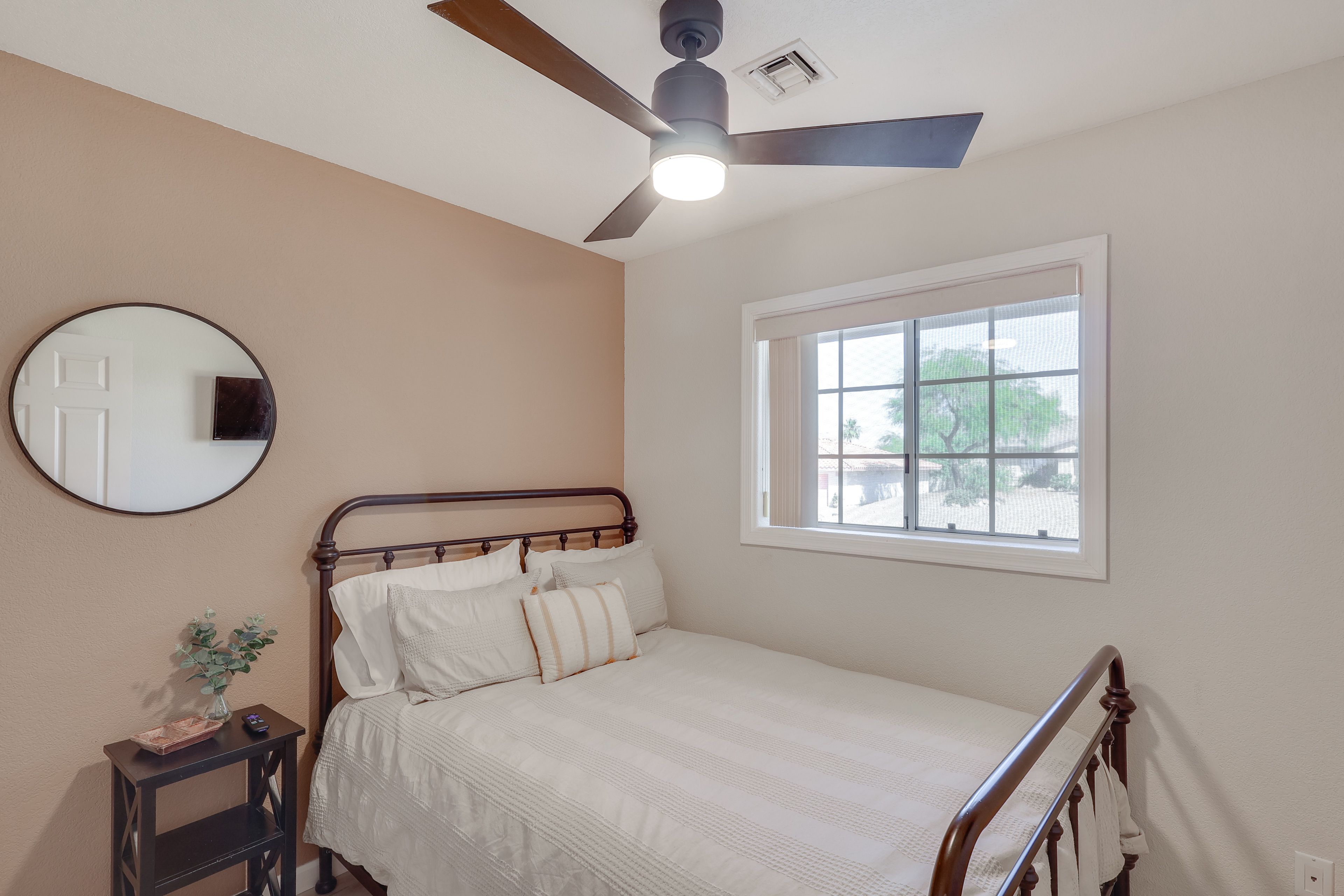 Bedroom 4 | Full Bed | Ceiling Fans