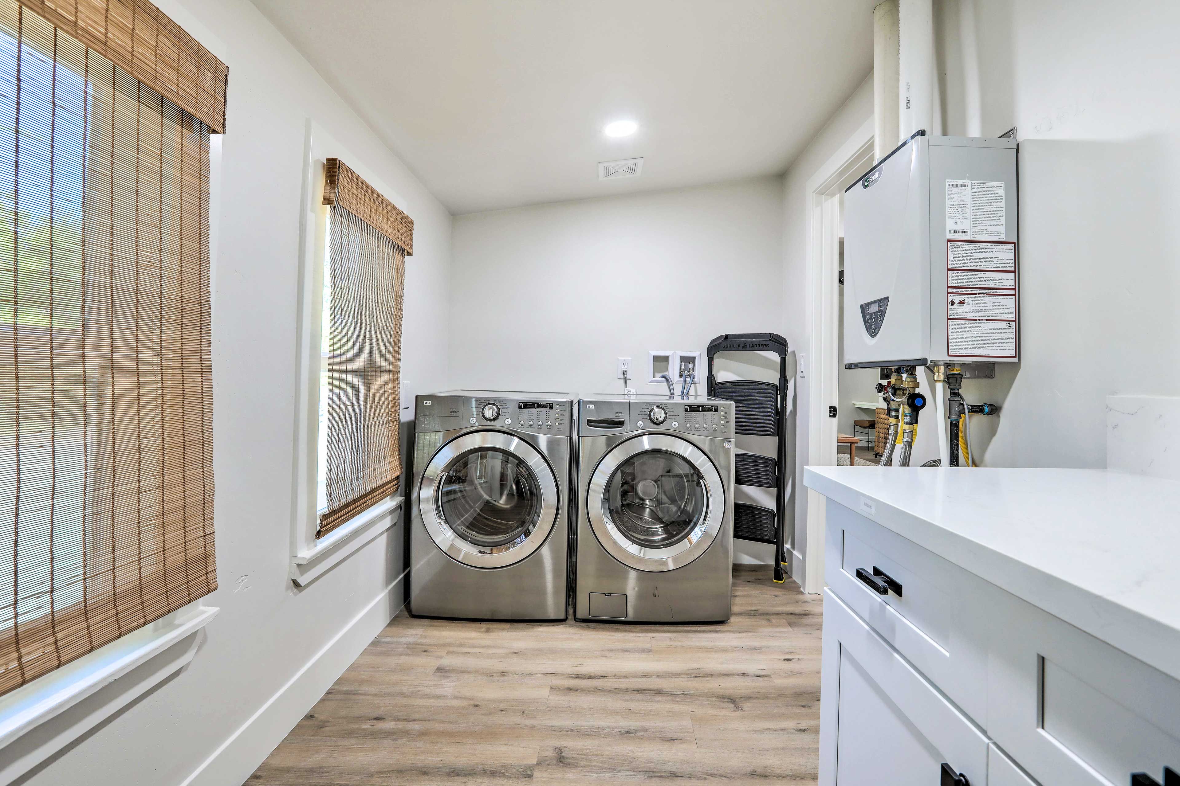 Laundry Room | Main Level | Washer + Dryer
