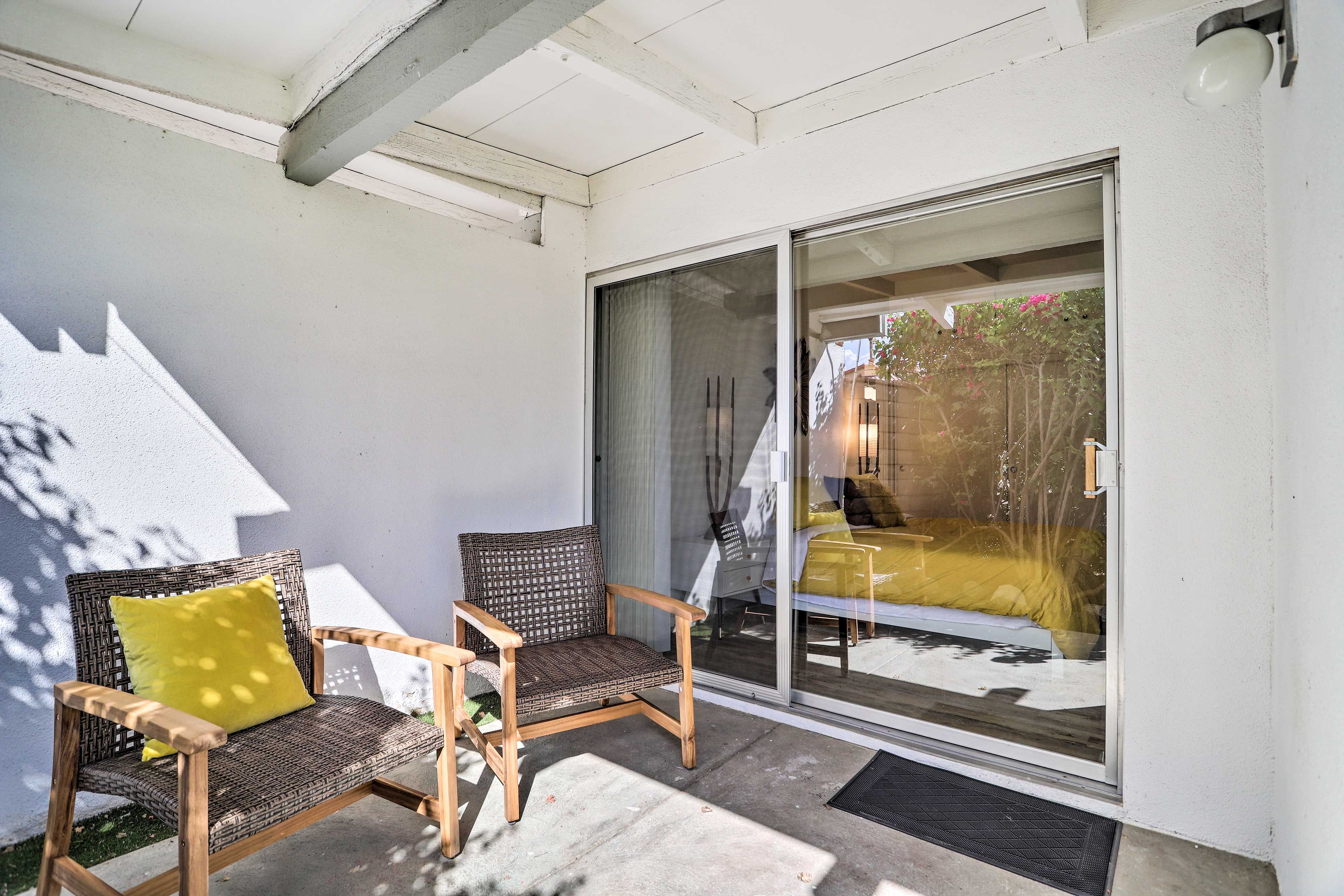Patio | Bedroom Access