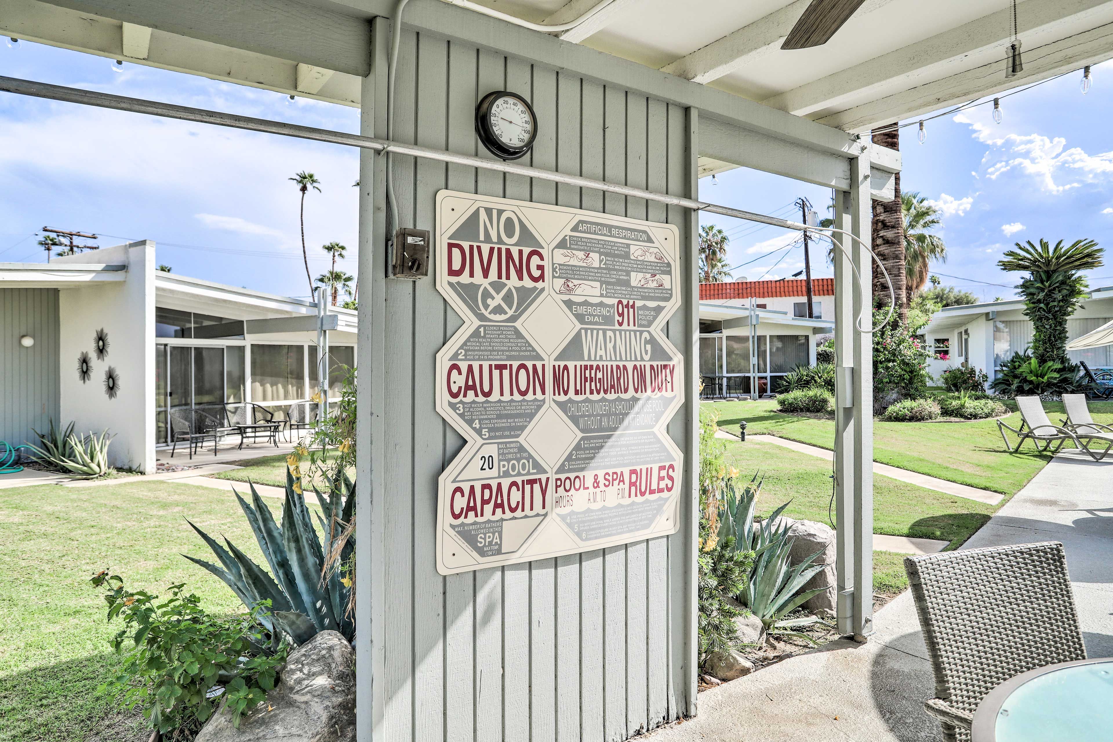 Pool Rules