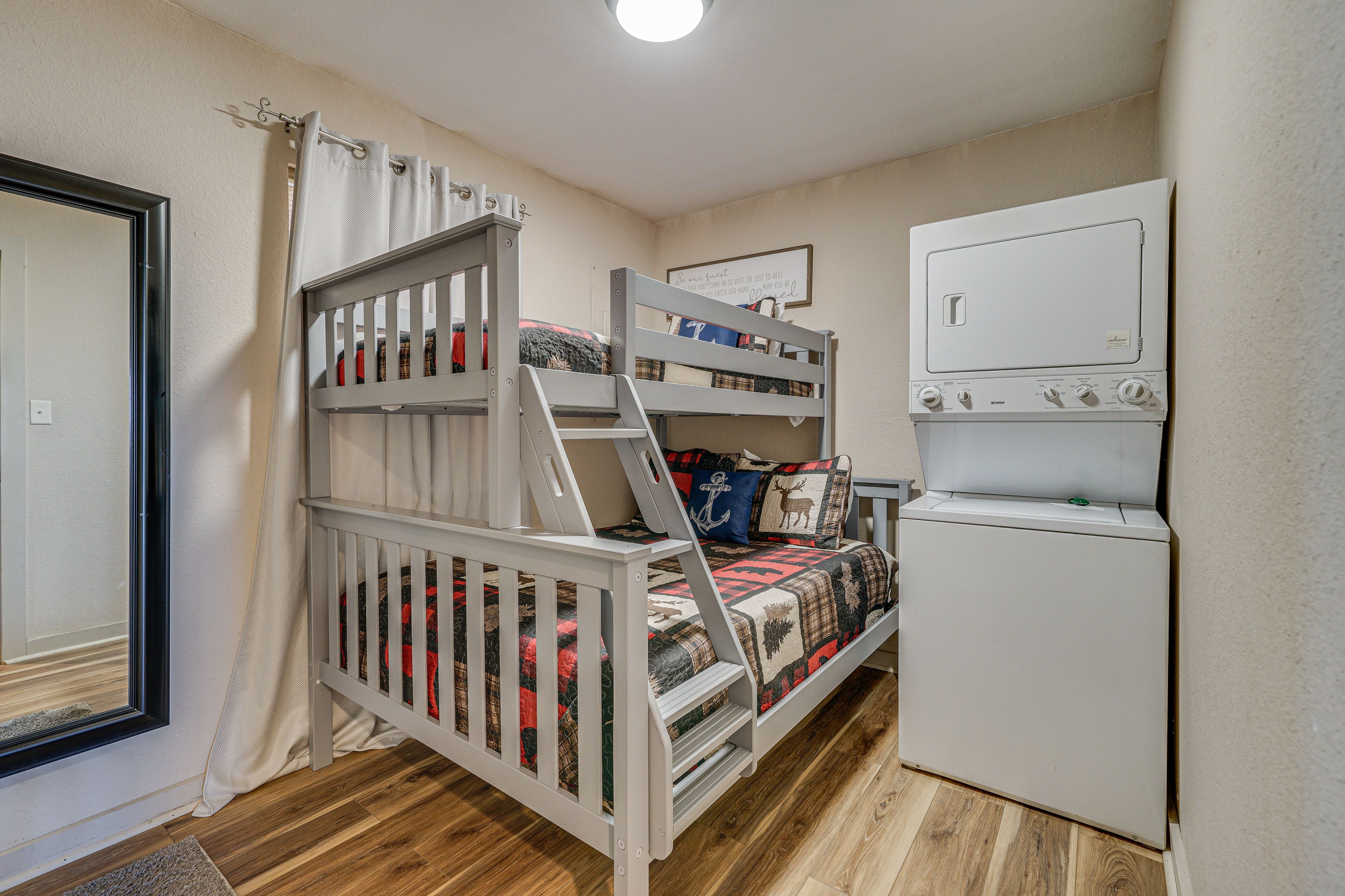 Bedroom 2 | Twin/Full Bunk Bed | In-Unit Laundry | Detergent Provided