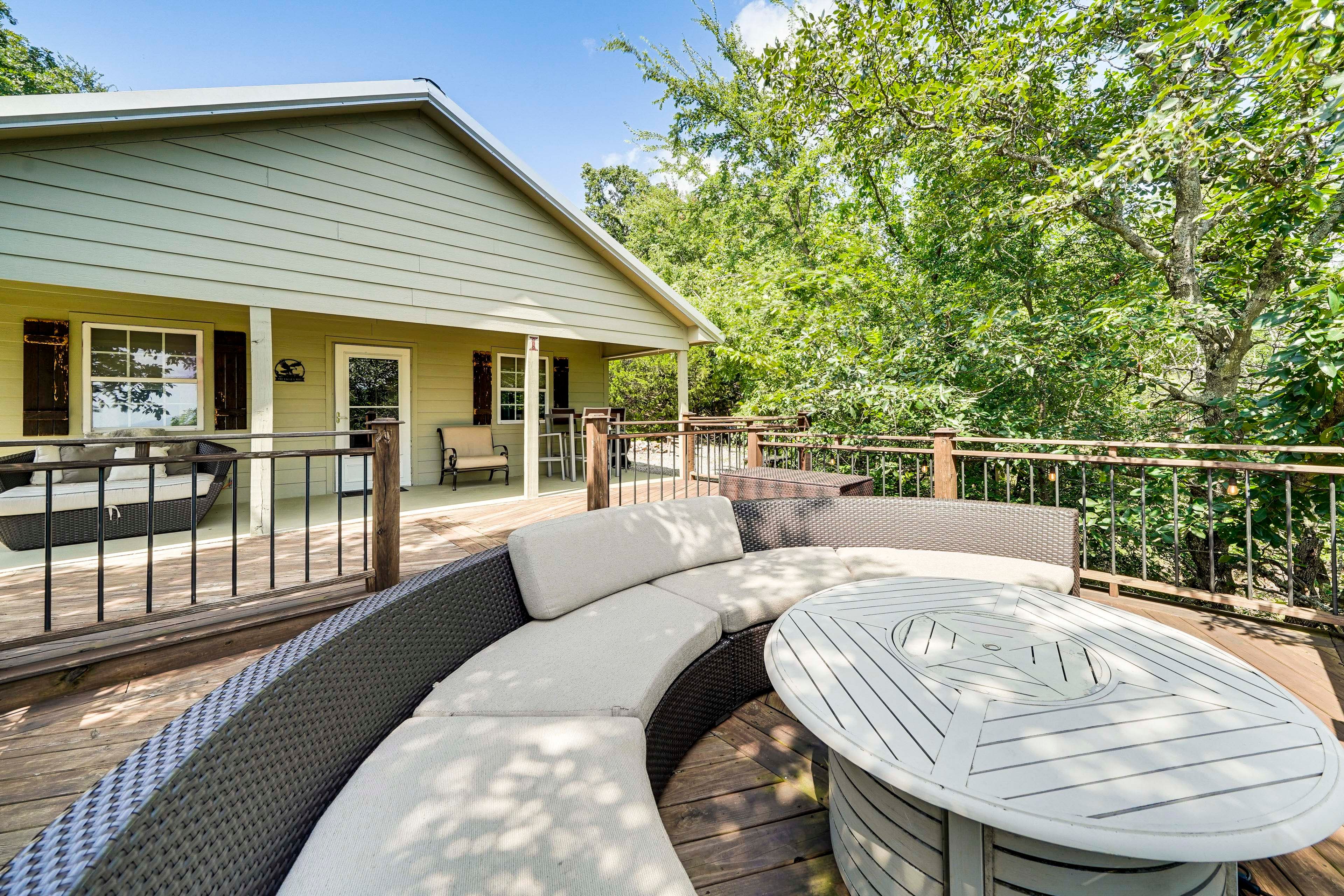 Tuskahoma Vacation Rental | 2BR | 1BA | Step-Free Access | 650 Sq Ft