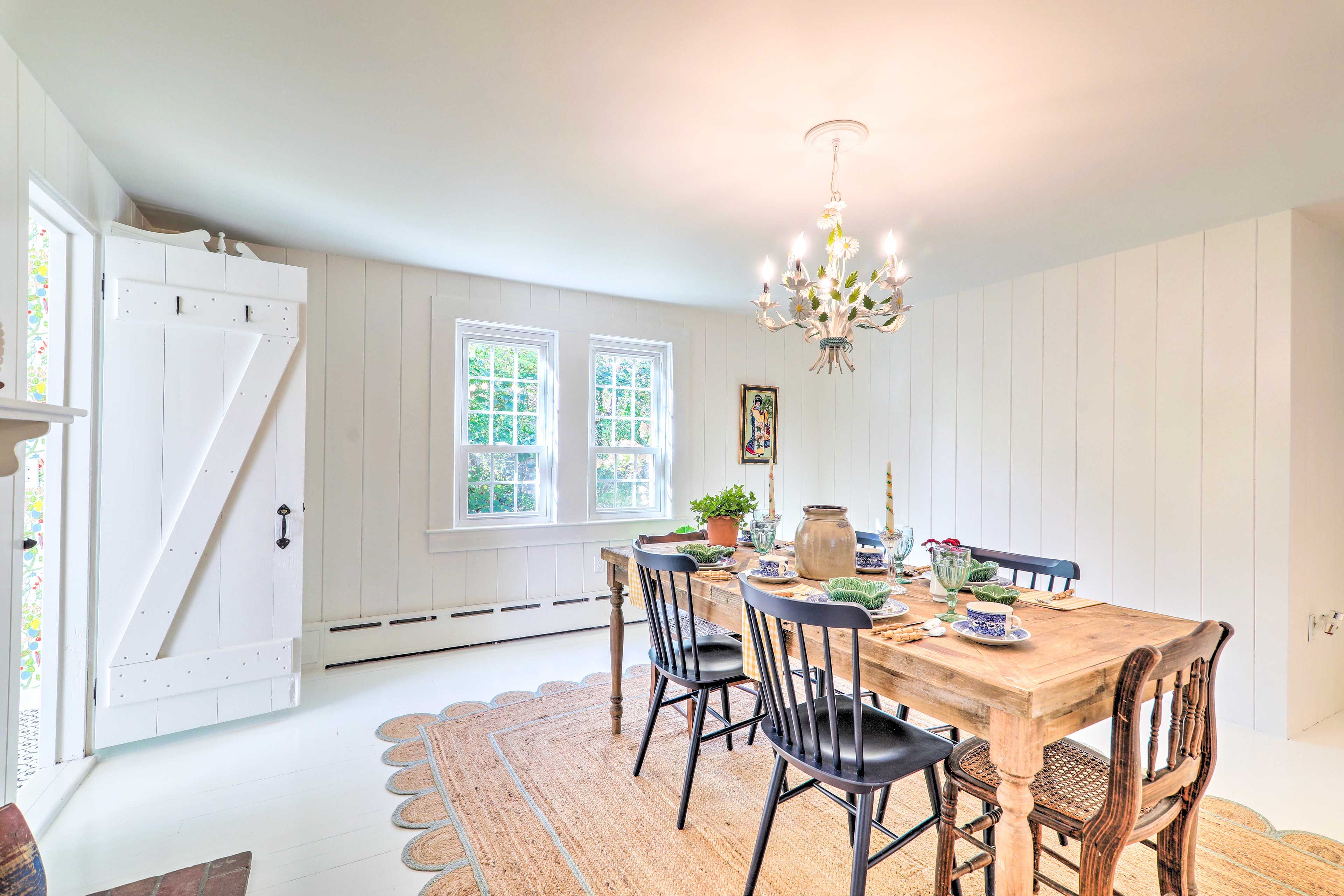 Dining Area | Window A/C Units