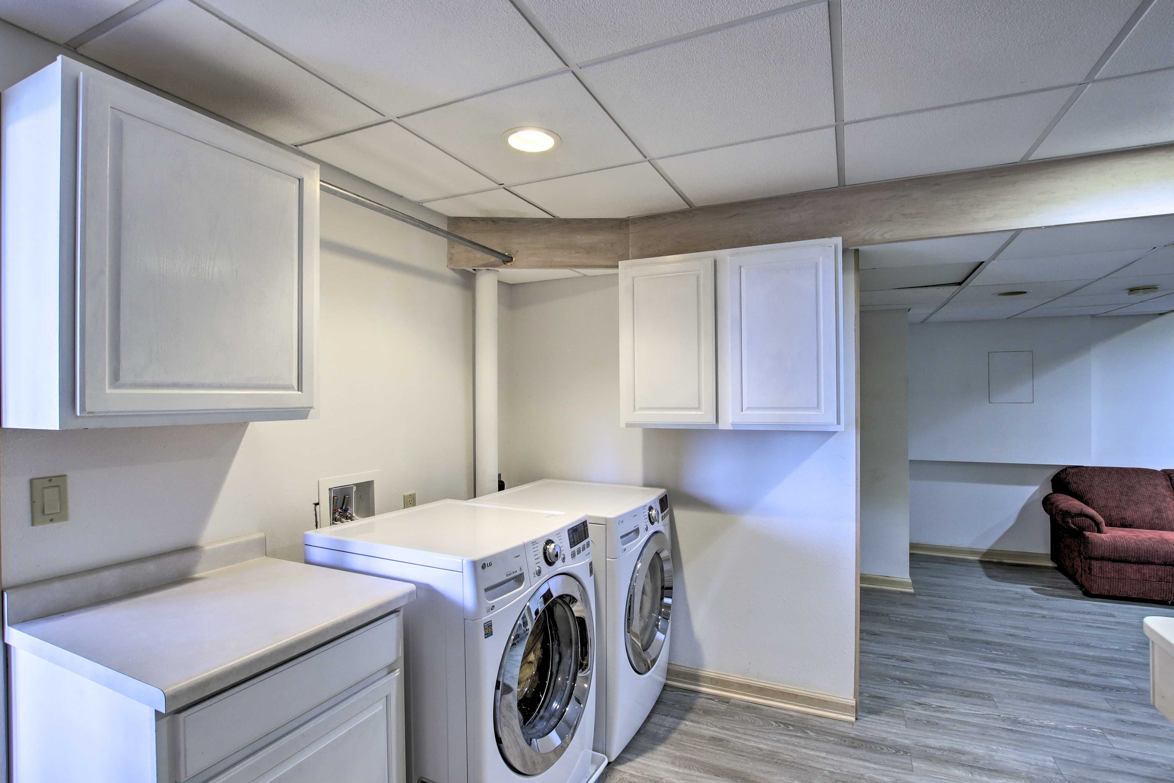 Laundry Area | Game Room | Washer/Dryer