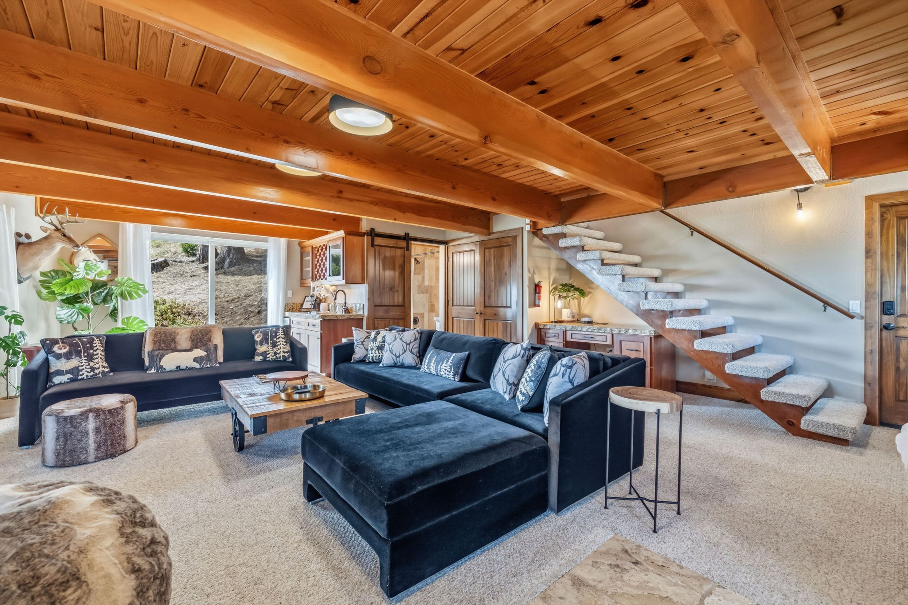 Living Room | 2 Sleeper Sofas | Free WiFi | Window A/C Units
