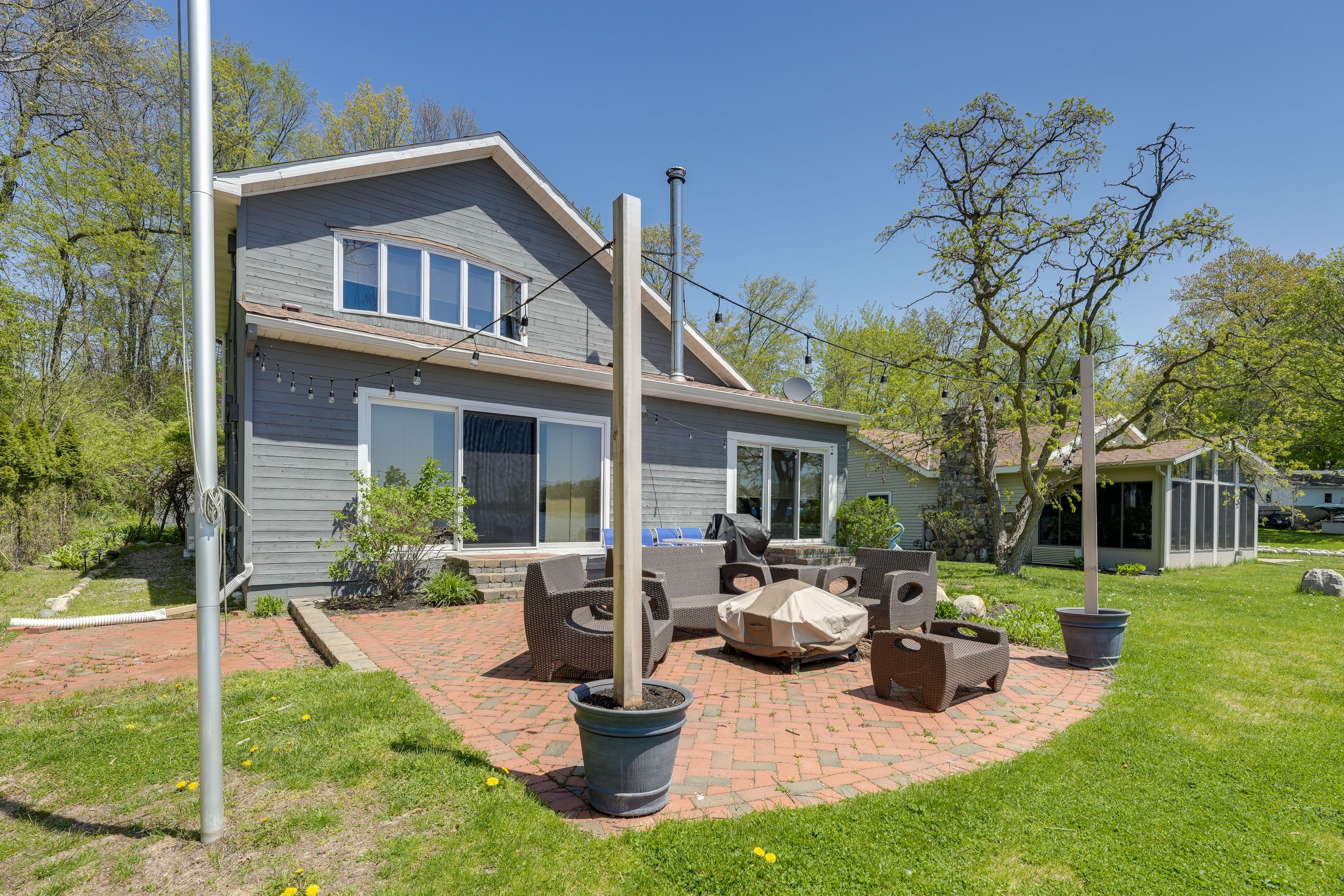 Exterior Space | Outdoor Dining Area | Grill | Fire Pit (Wood Provided)