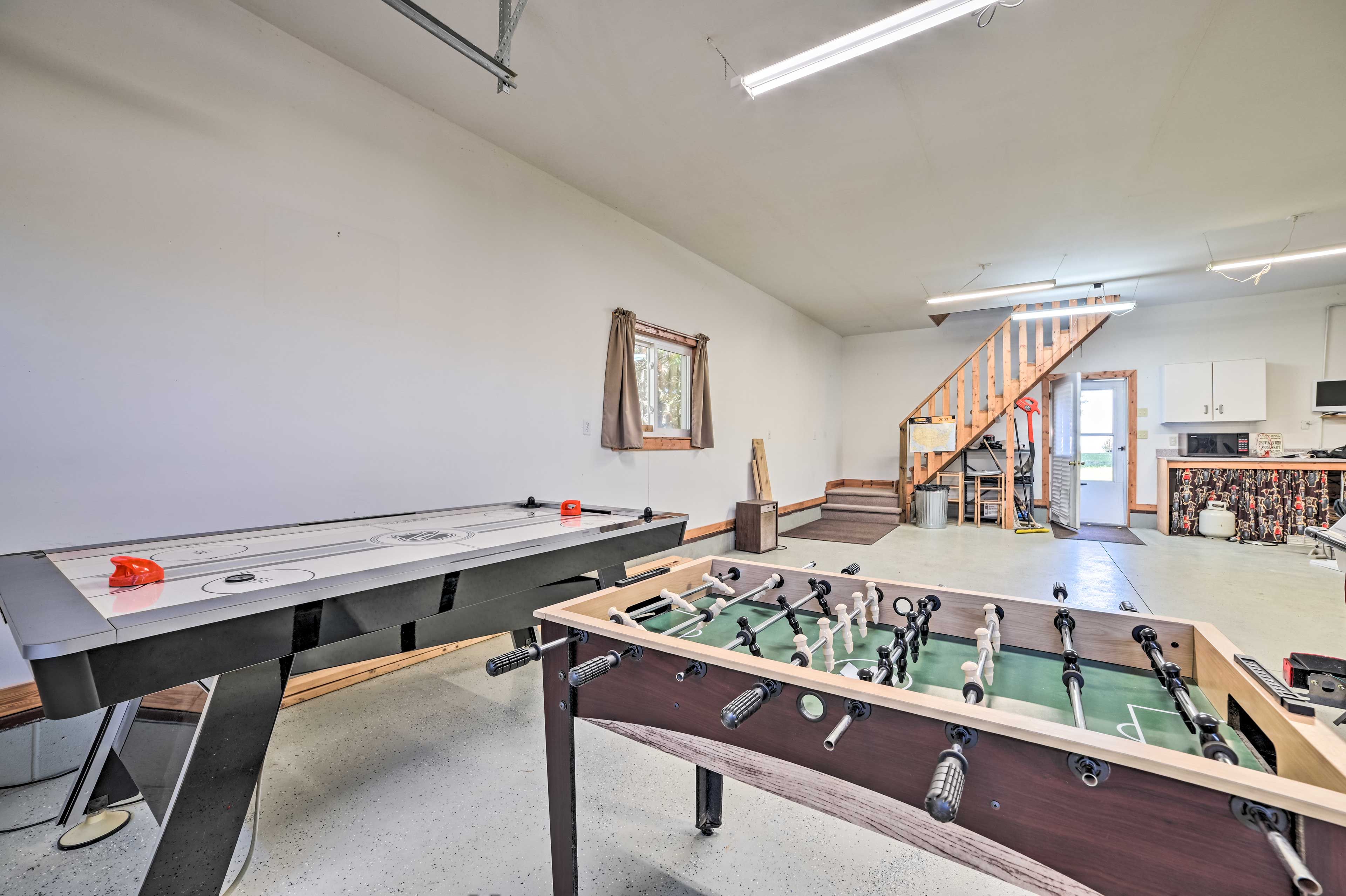 Garage Game Room