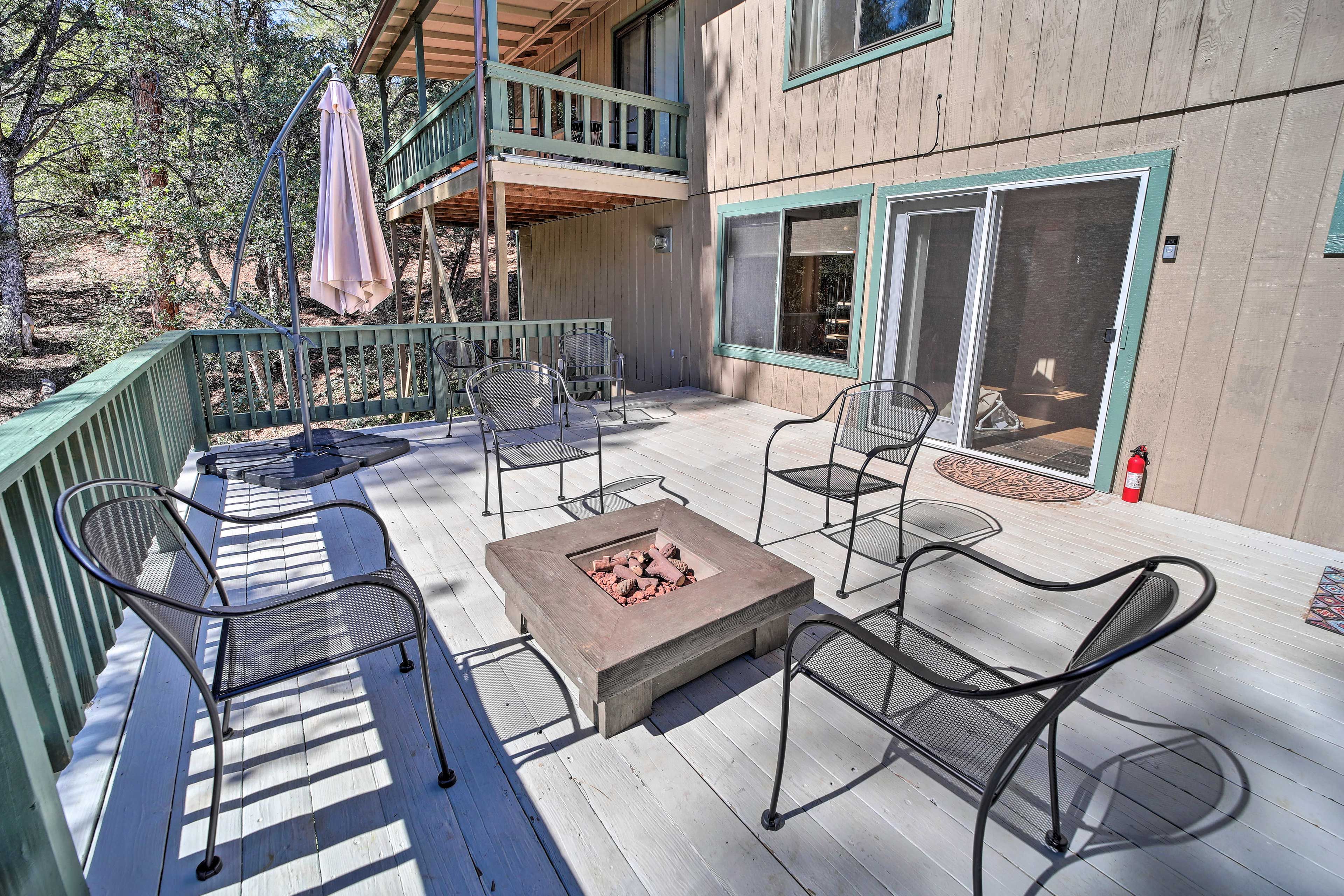Deck | Gas Fire Pit