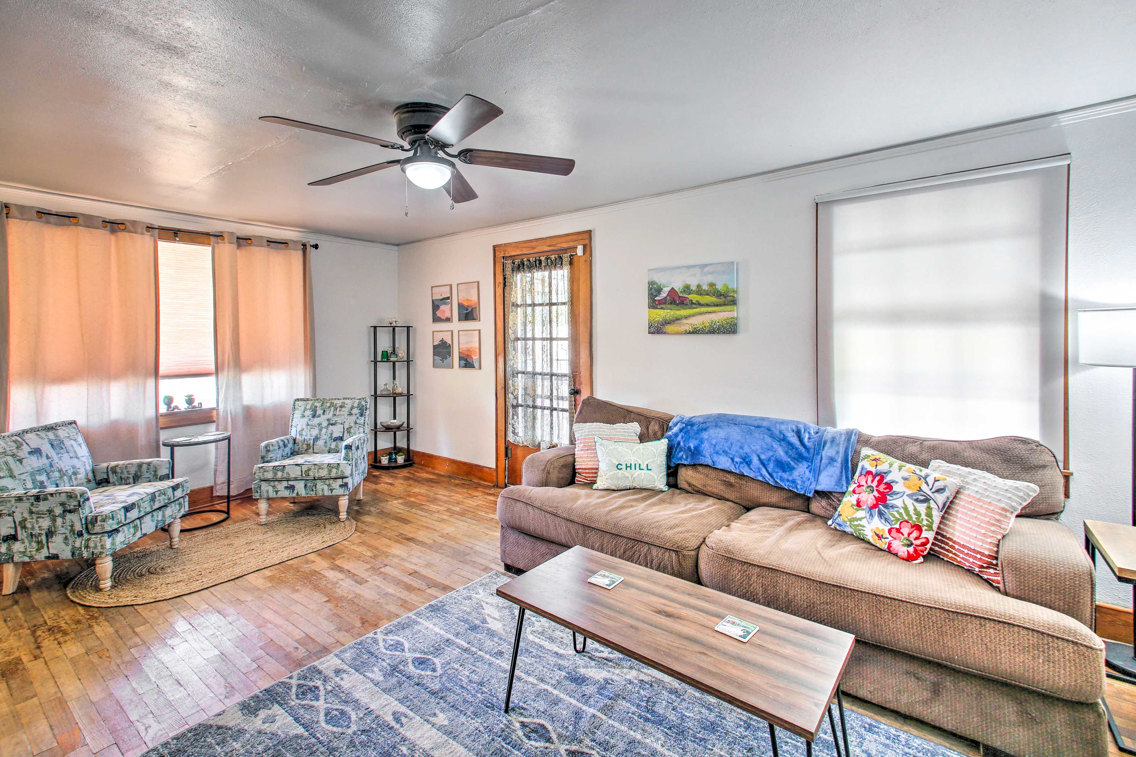 Hot Springs Vacation Rental | 3BR | 1BA | Stairs Required | 1,500 Sq Ft