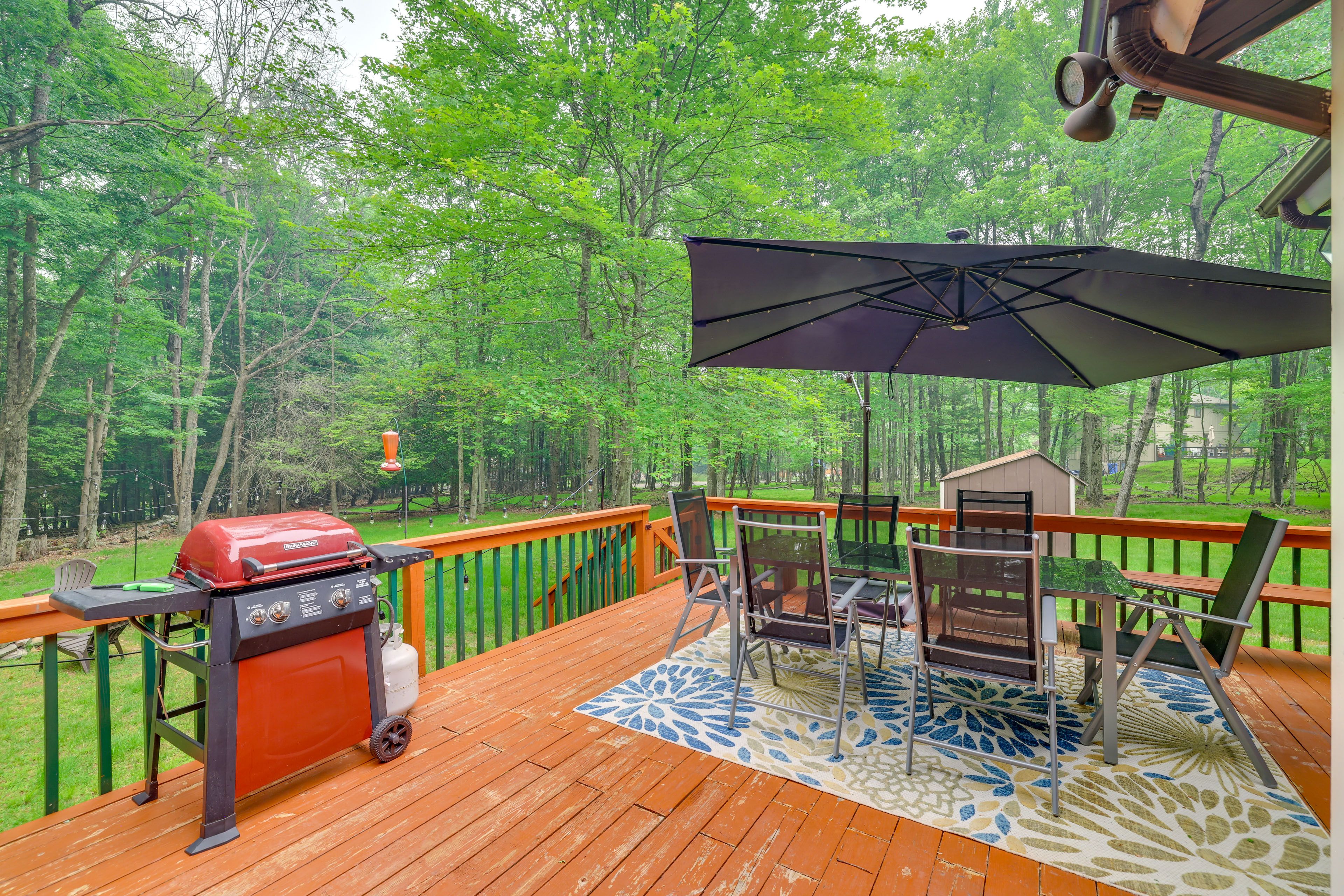Furnished Deck | Gas Grill