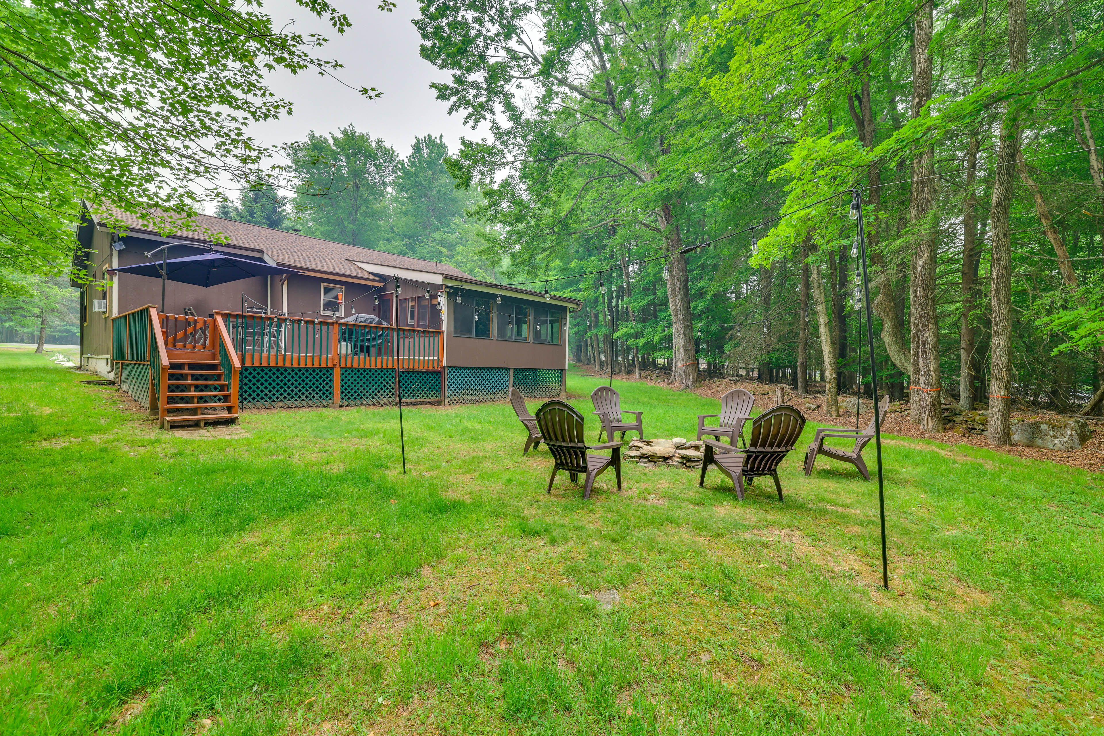Backyard | Fire Pit | Hammock