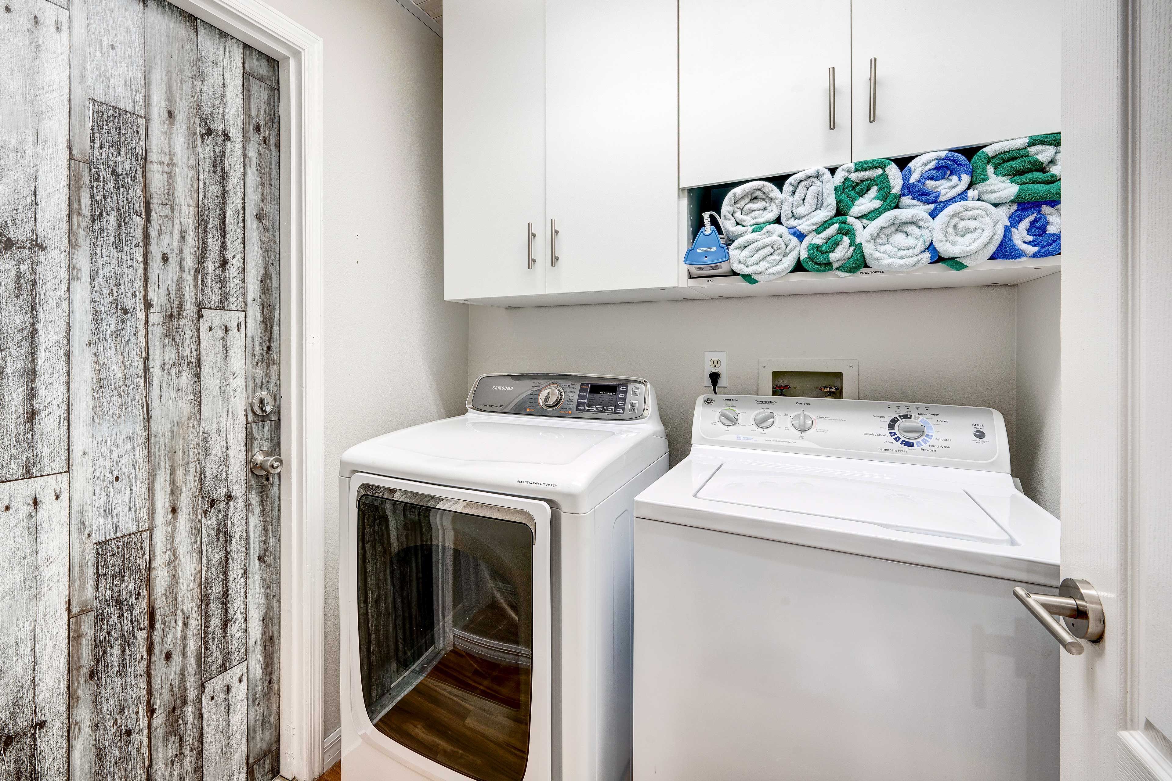 Laundry Room | Laundry Detergent Provided