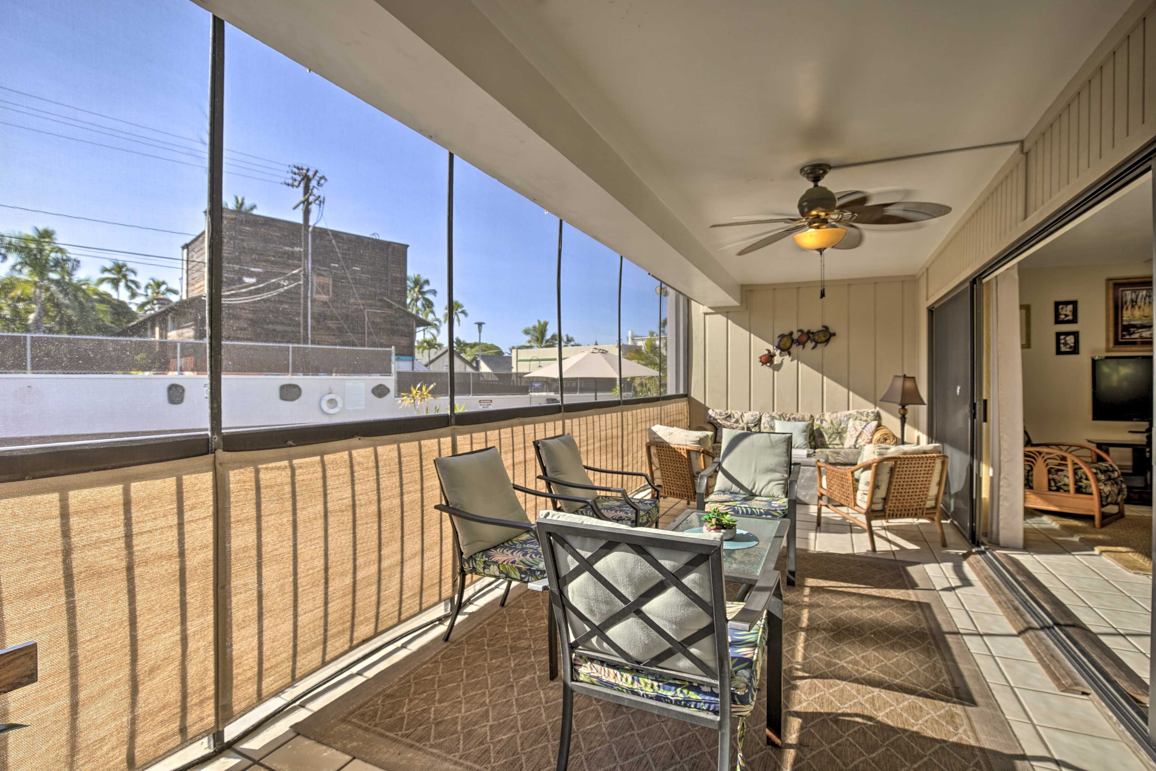 Private Lanai | Outdoor Seating