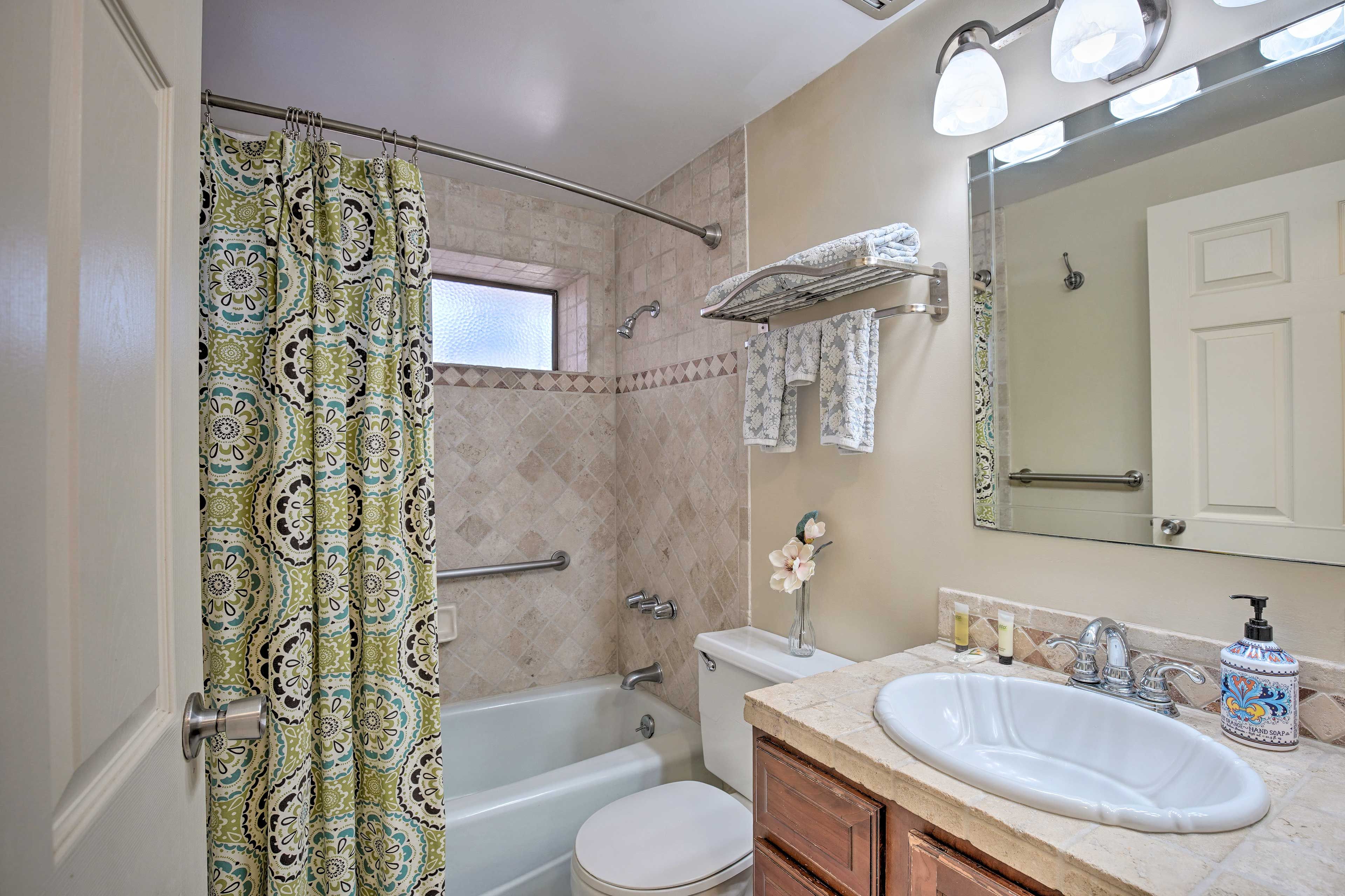 Bathroom | In-Unit Laundry