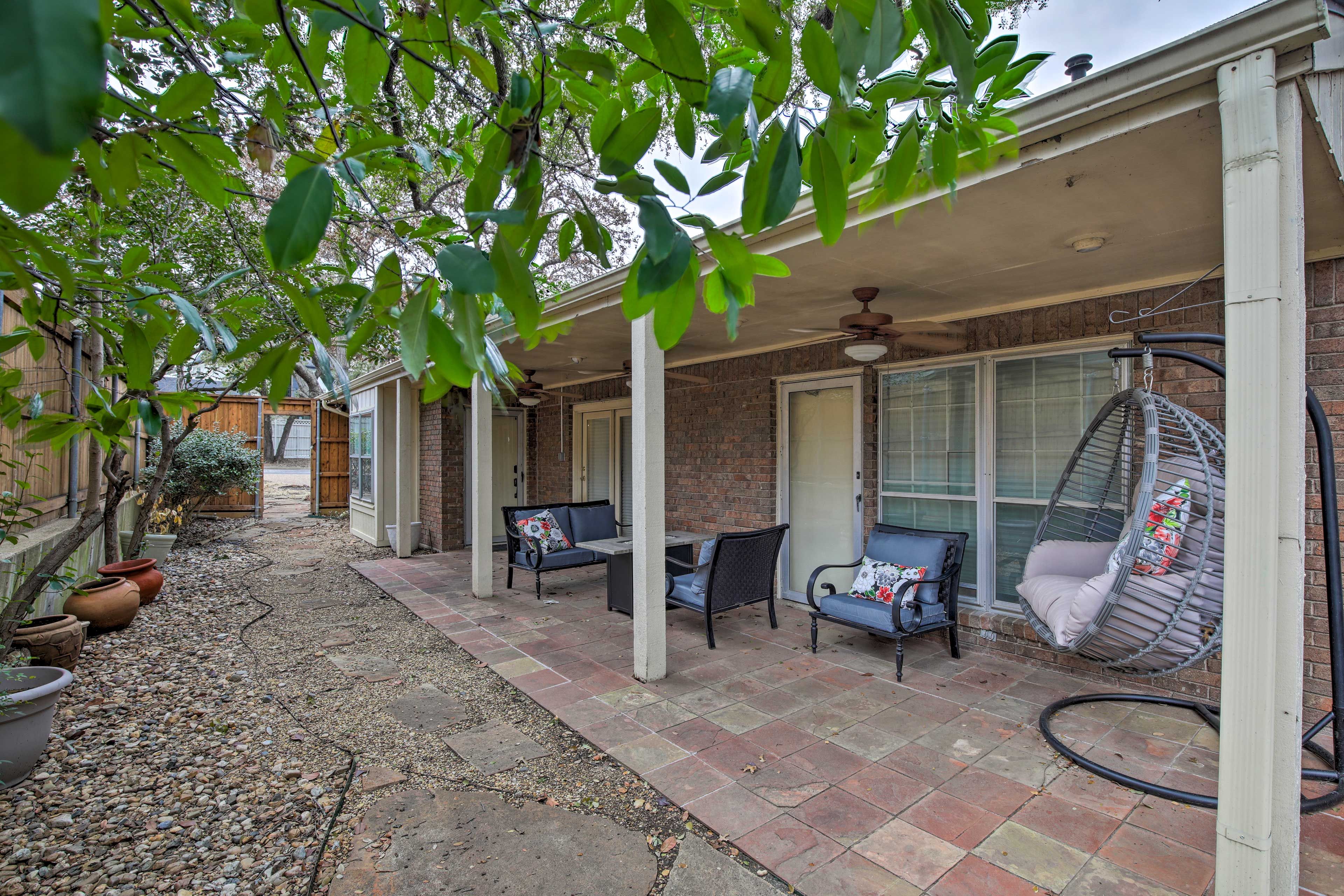 Studio Exterior | Shared Patio