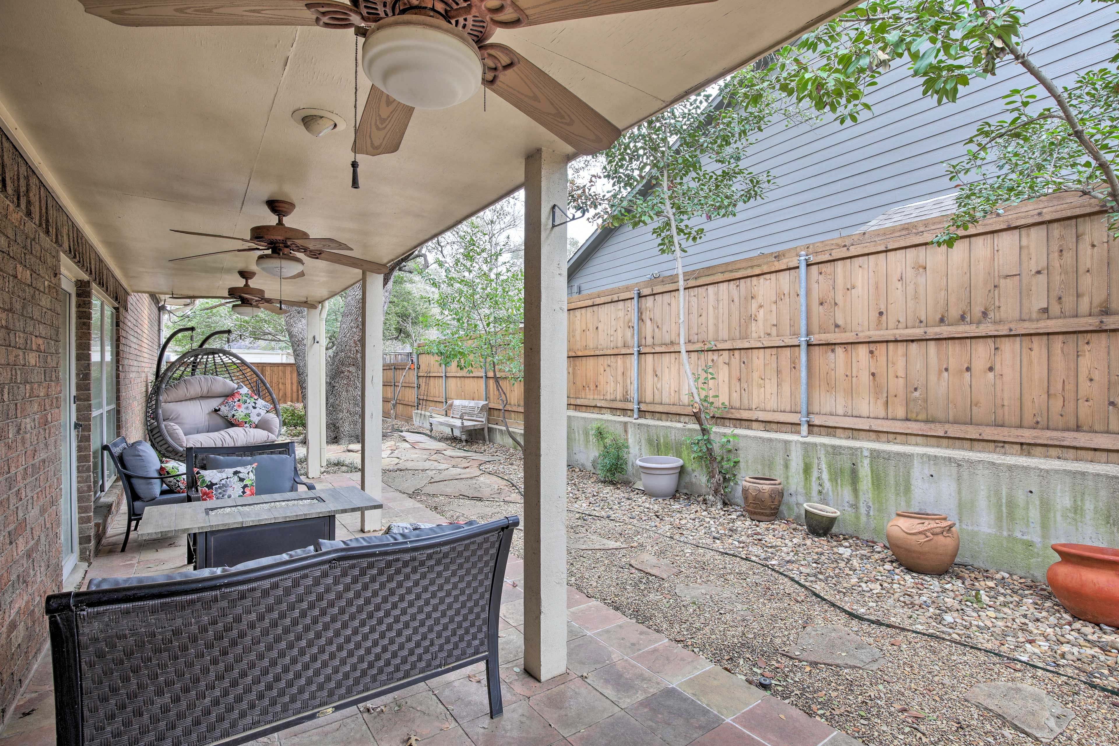 Studio Exterior | Shared Patio