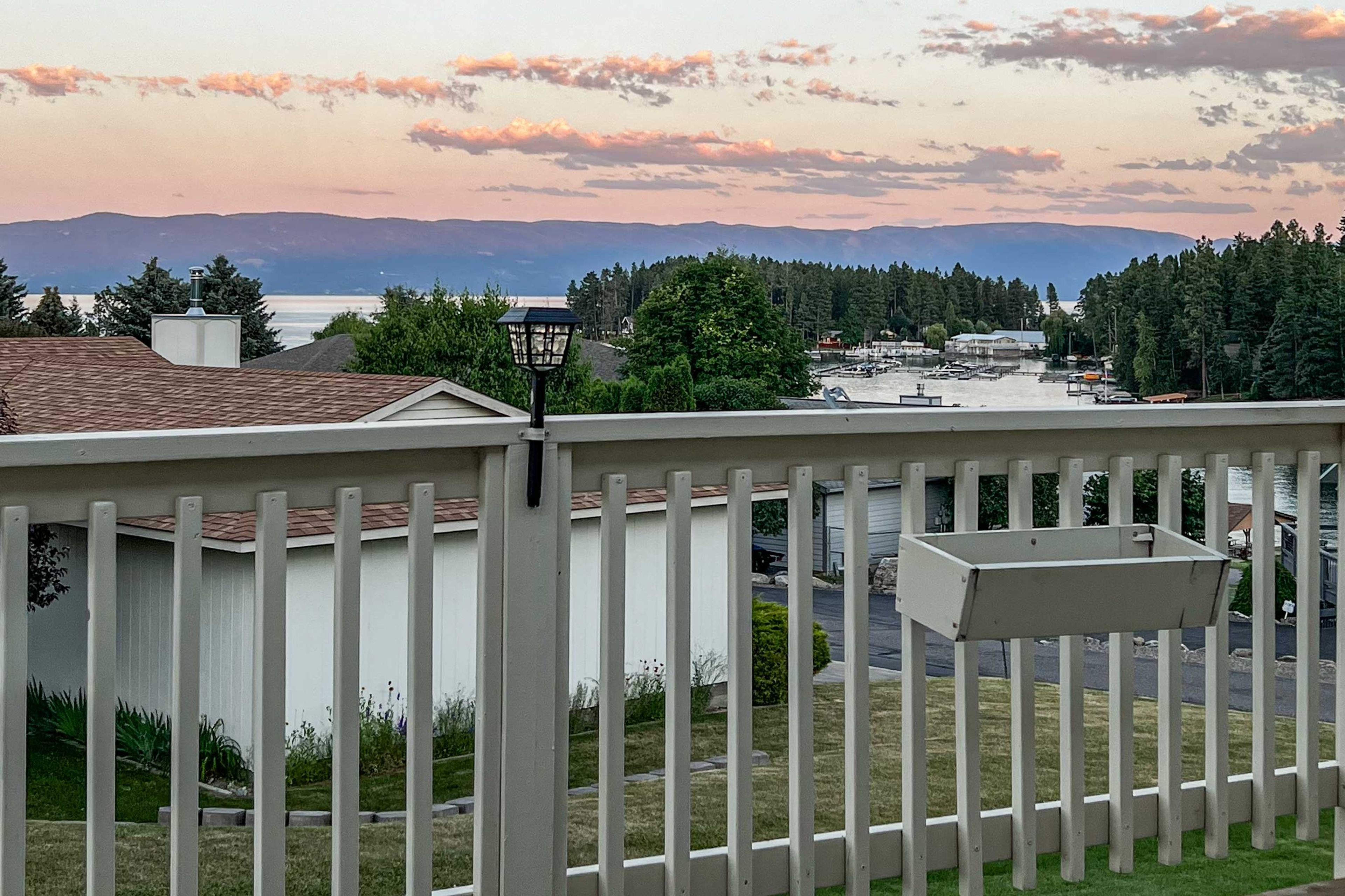 Lake Views At Sunset
