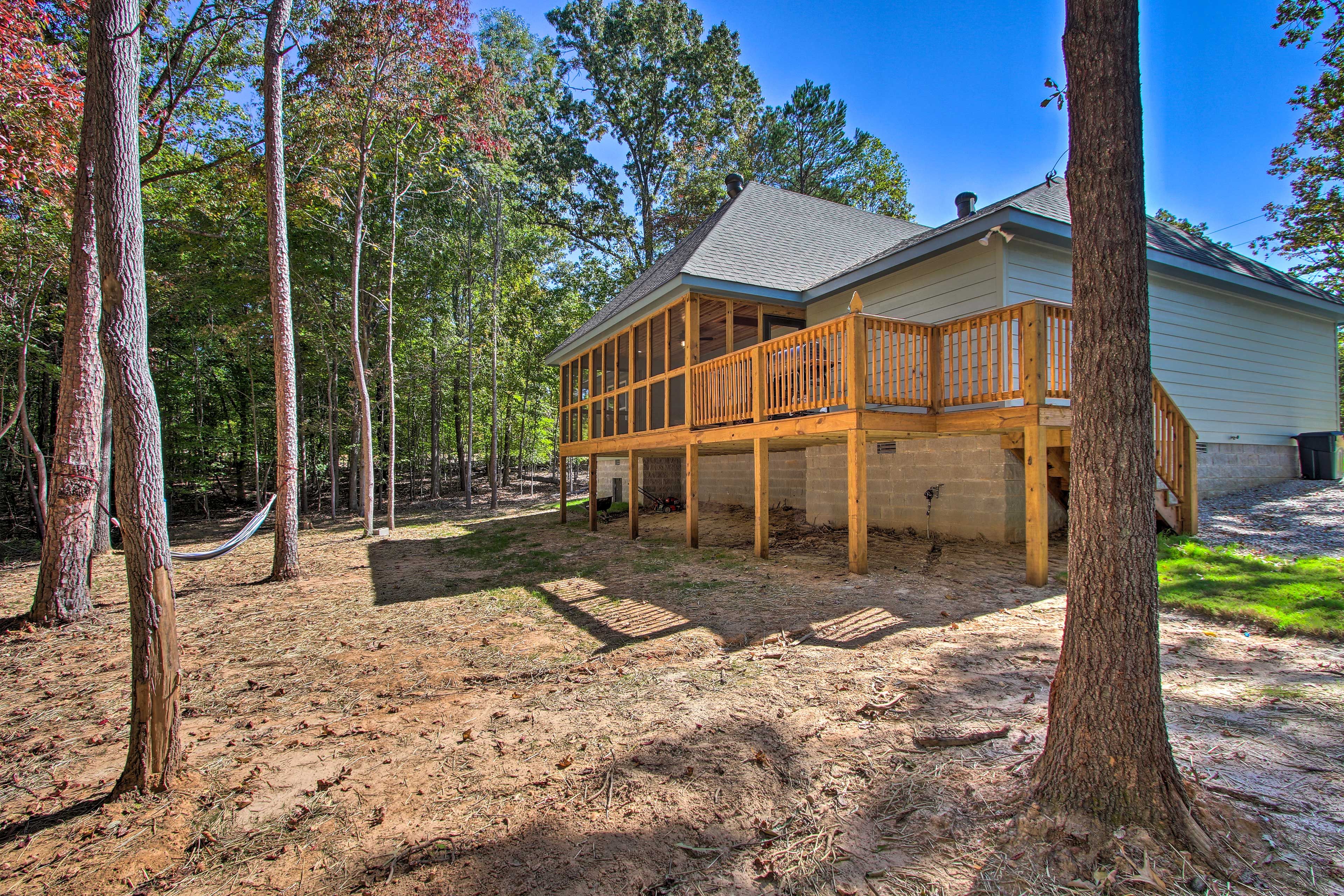 Private Backyard Area | Fire Pit
