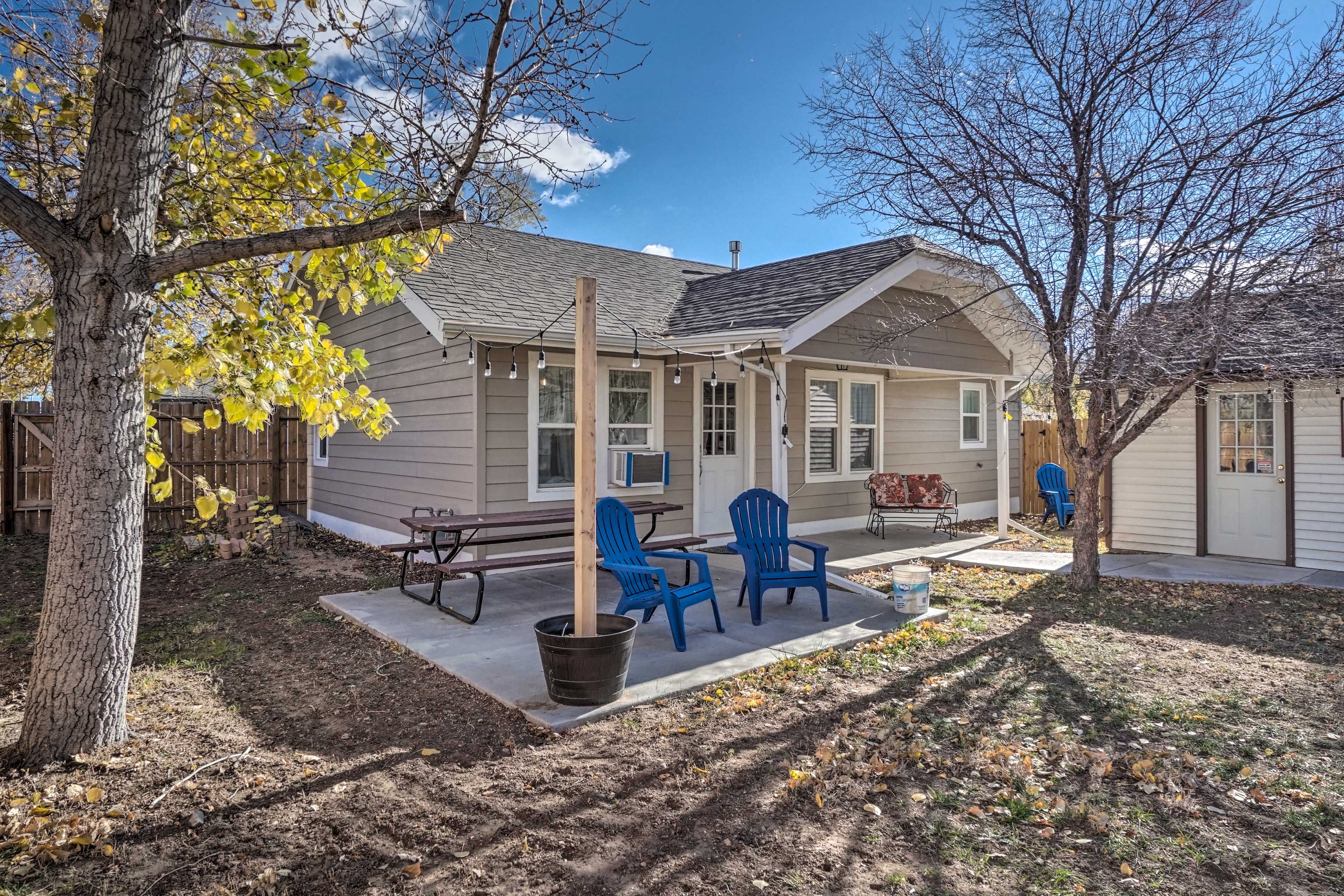 Cheyenne Vacation Rental | 1BR | 1BA | Step-Free Access | 816 Sq Ft