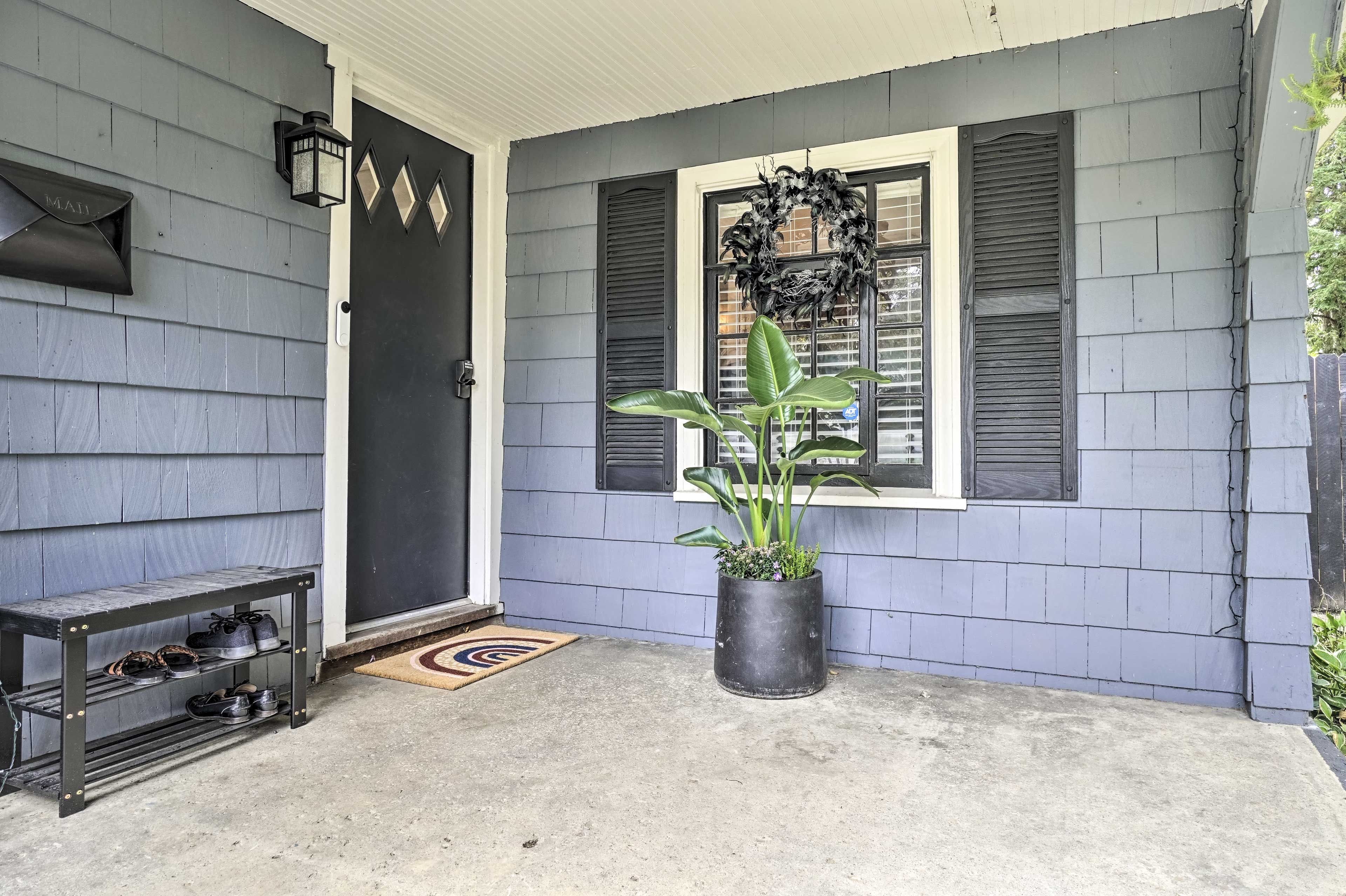 Front Entry | 1 Exterior Security Camera (Facing Out)