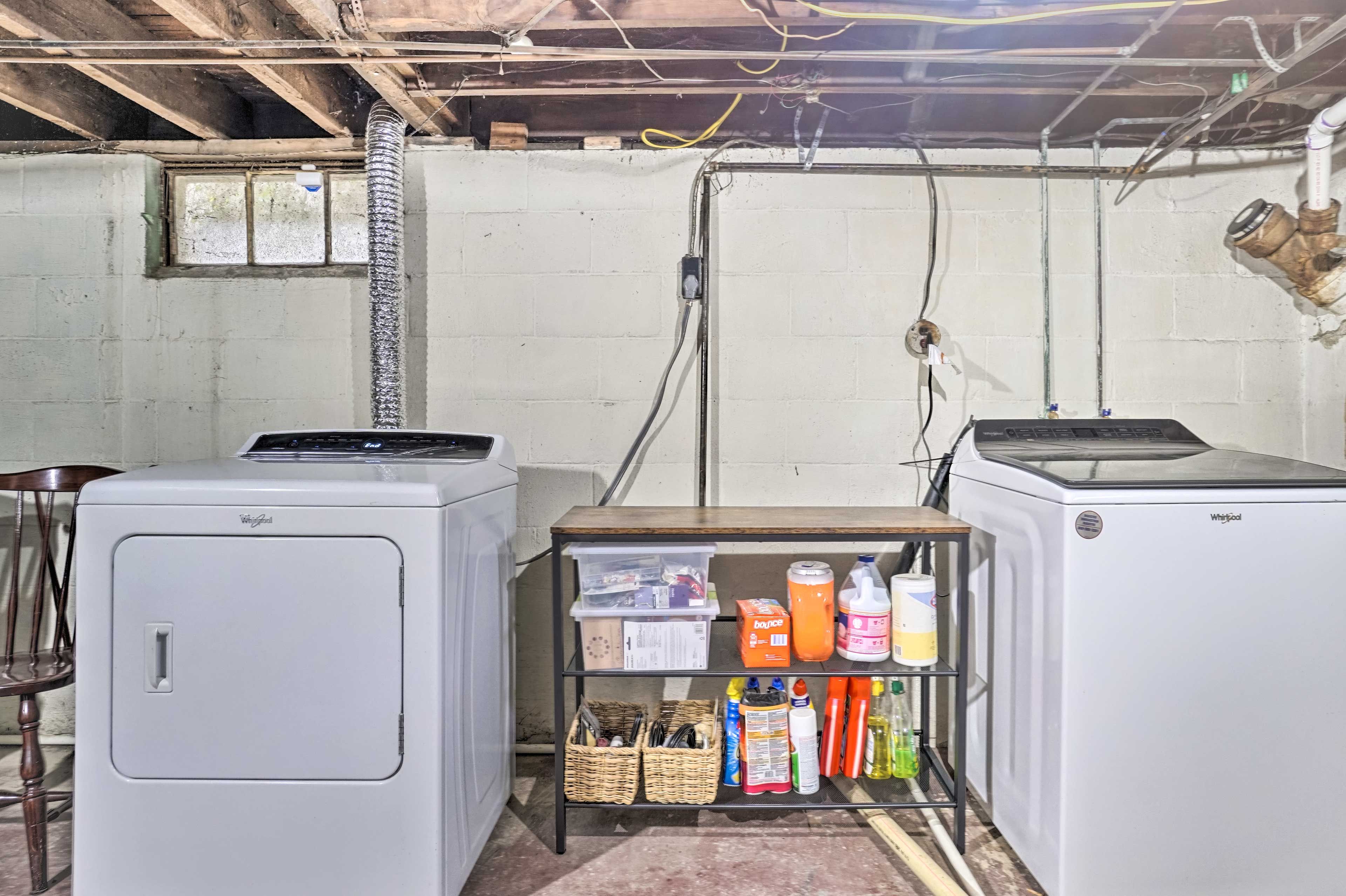 Laundry Room | Detergent Provided