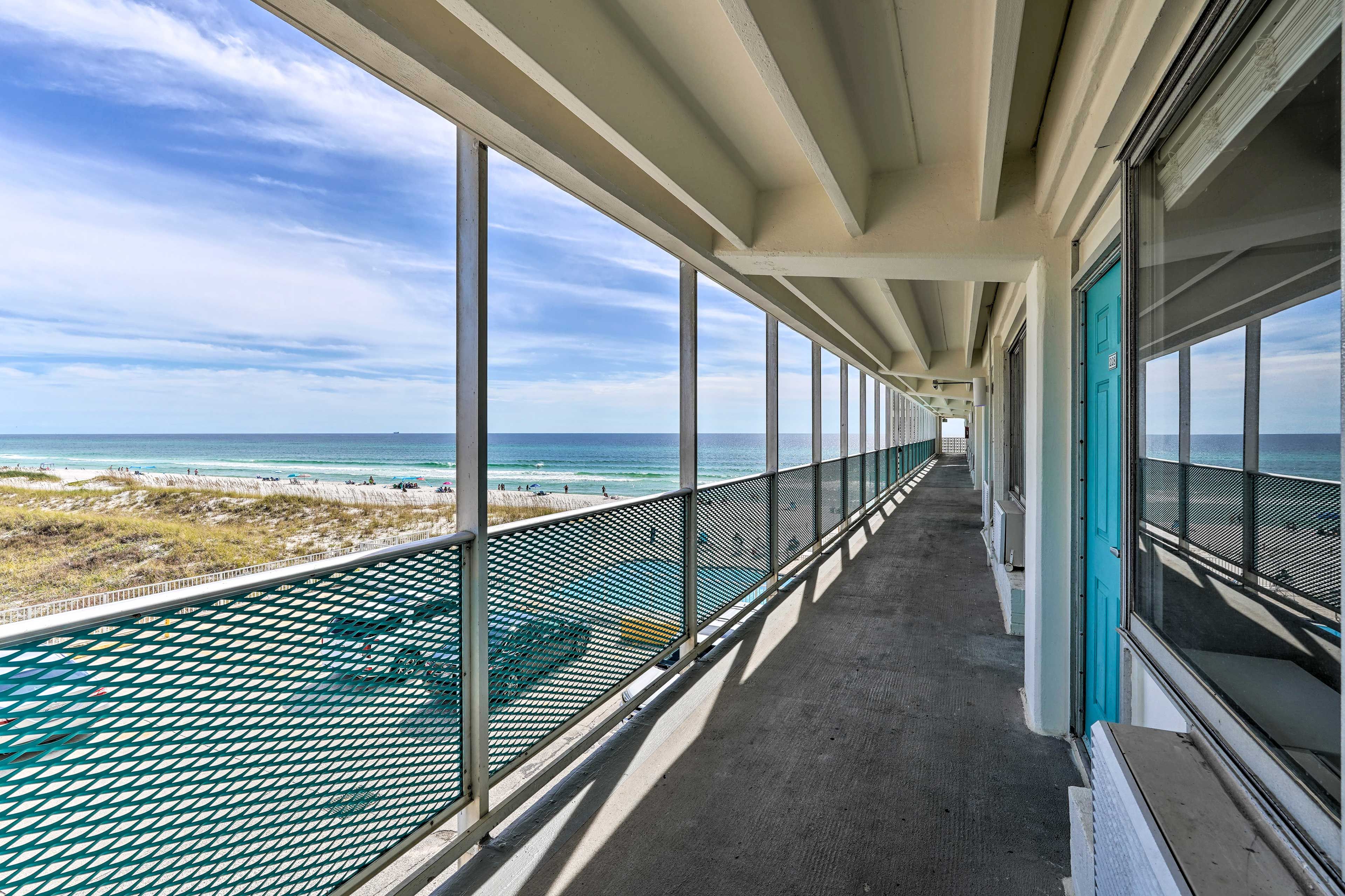 Unit Entrance | Ocean Views | Keyless Entry