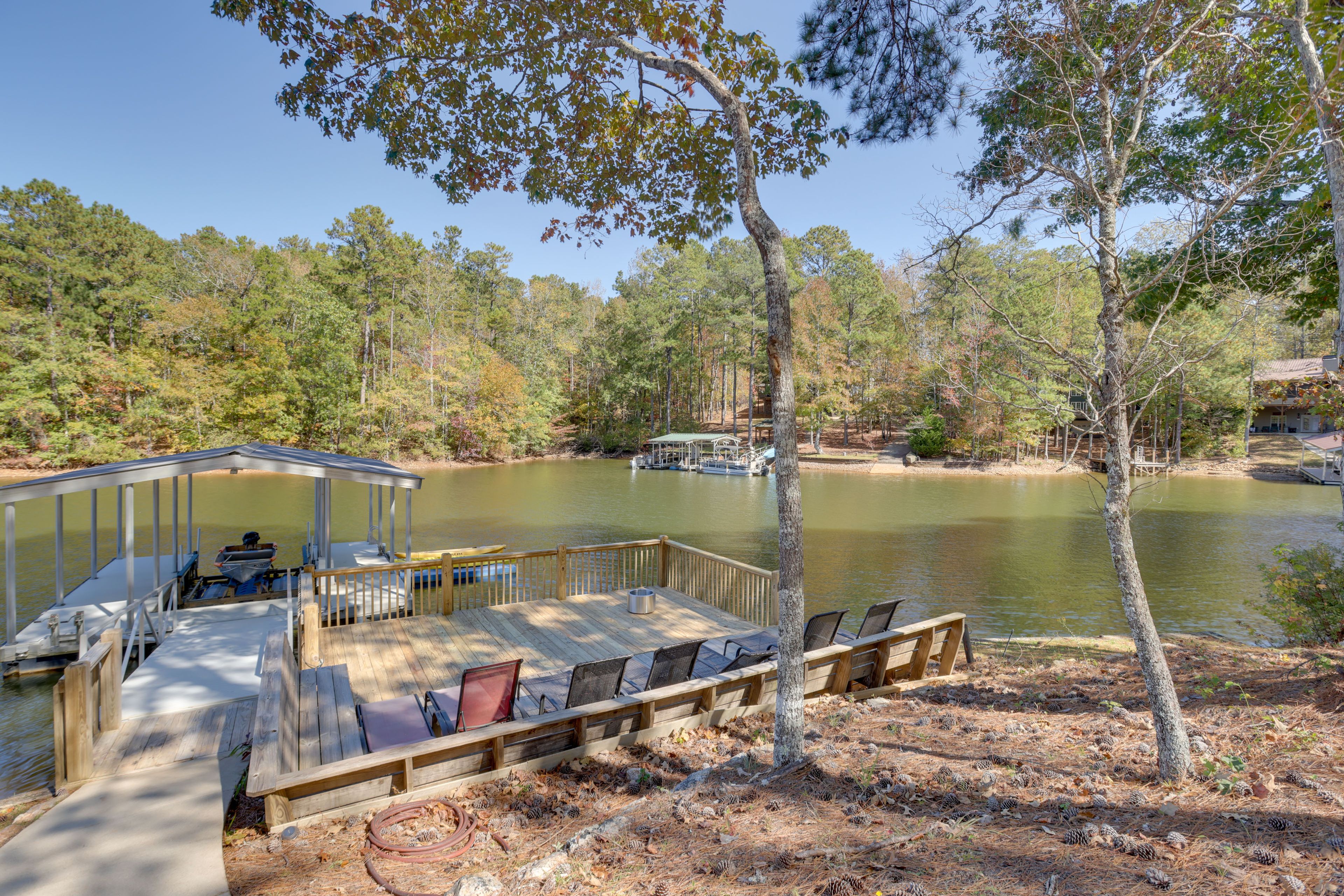 Dock | Boat Slip | Lounge Chairs | Fire Pit | Kayak | Canoe | Paddle Board