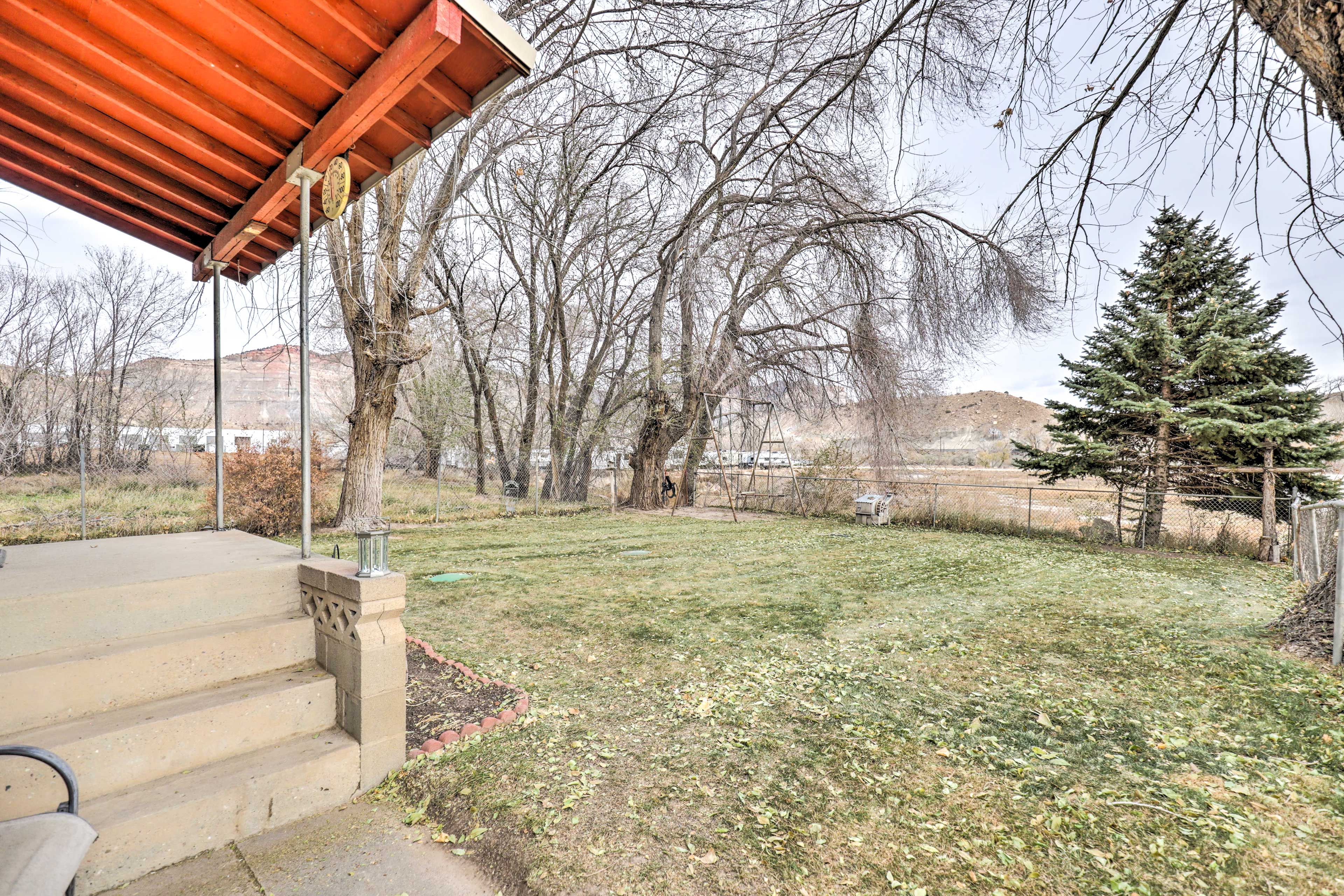 Fenced Backyard