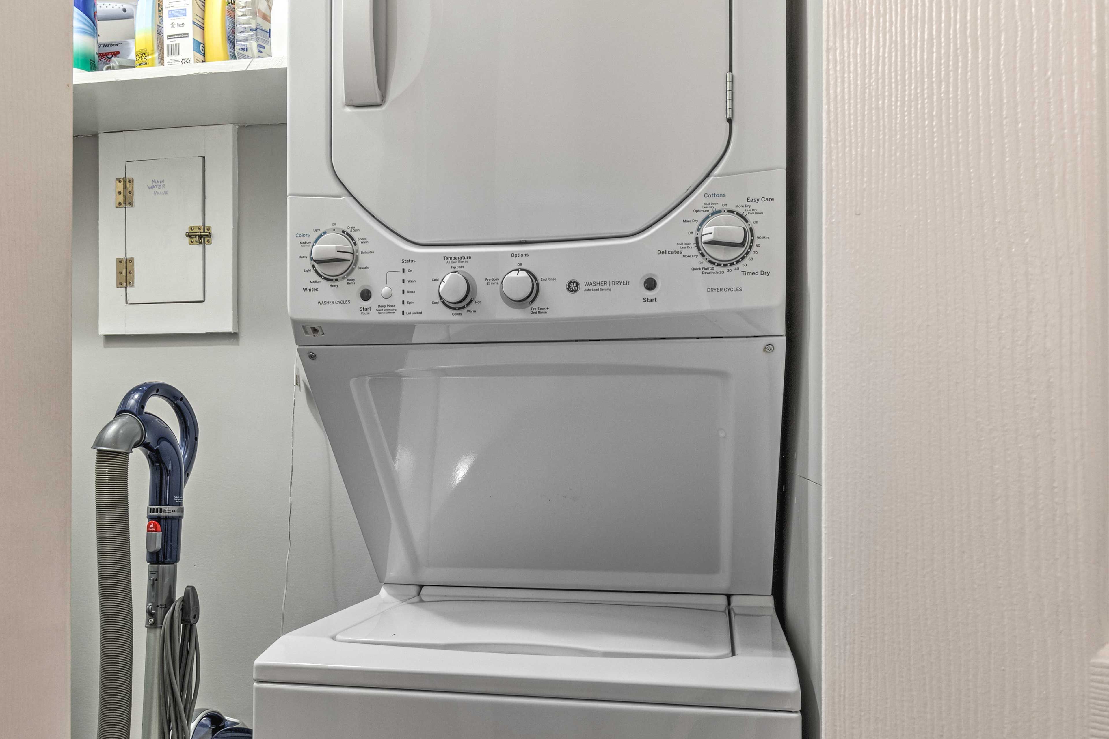Laundry | Detergent Provided