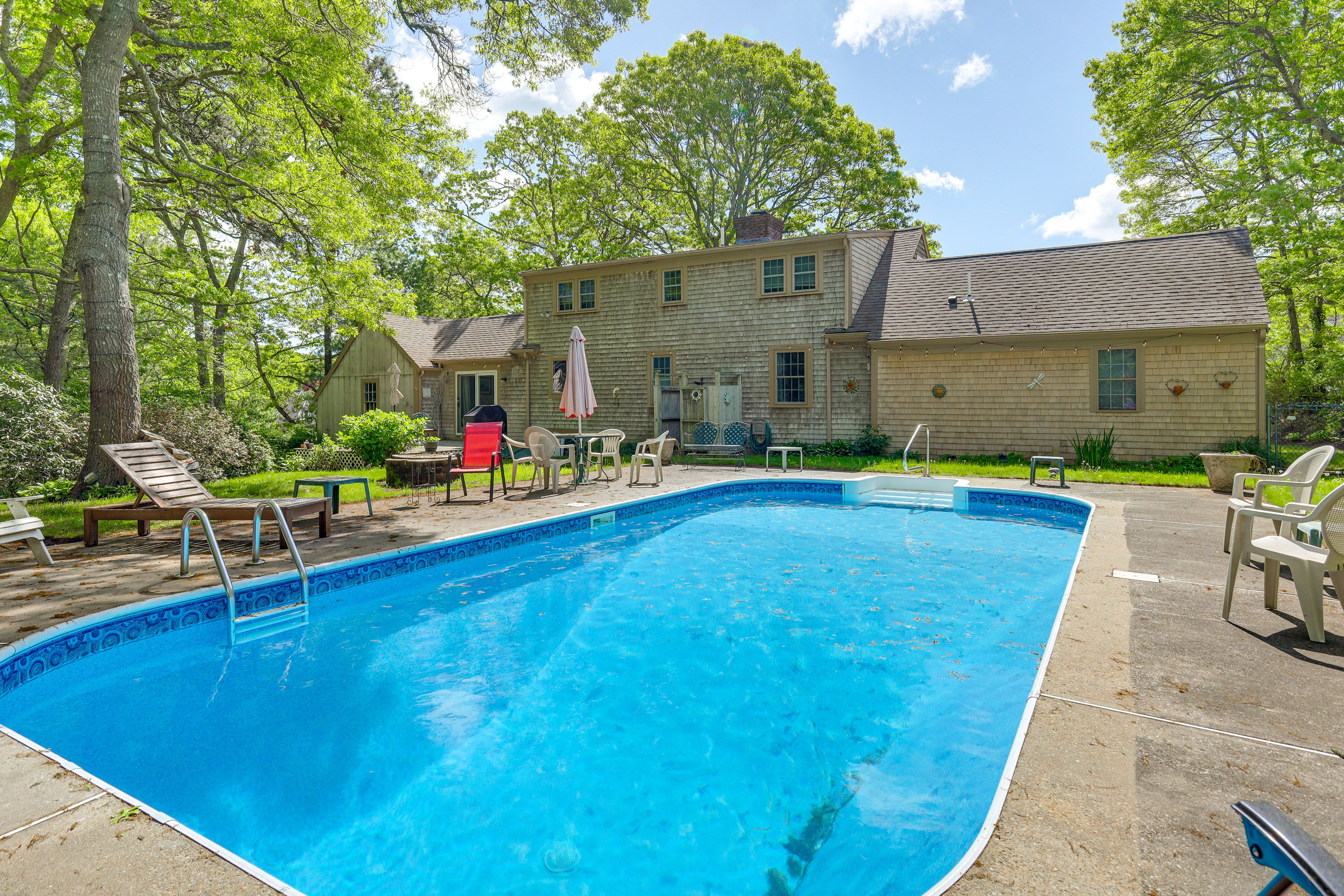 Centerville Vacation Rental | 3BR | 2.5BA | 2,031 Sq Ft | Steps Required