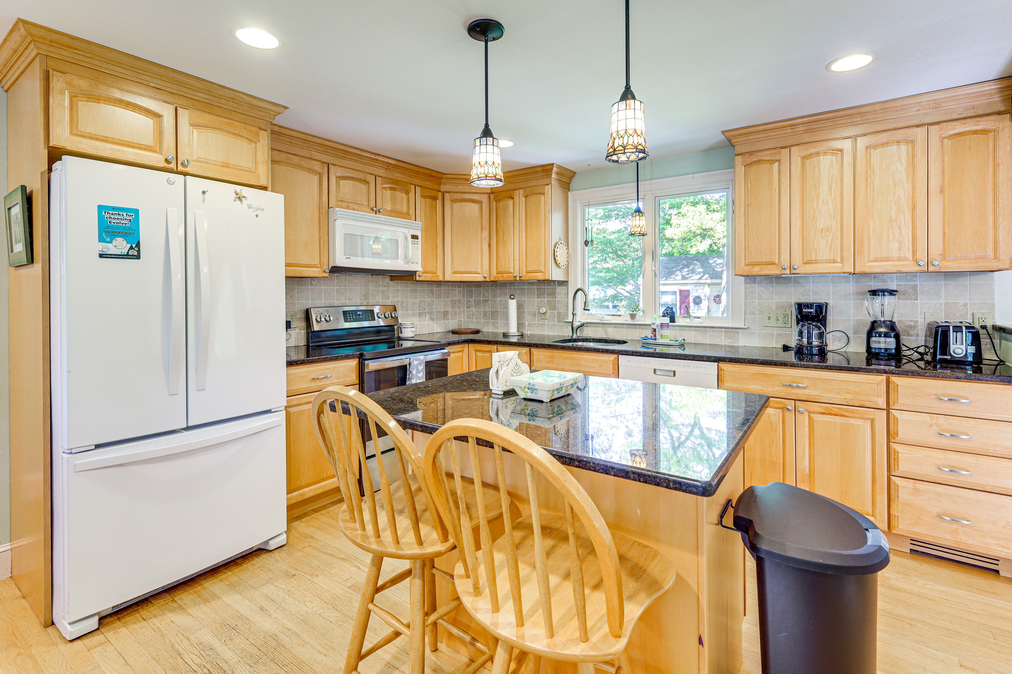 Kitchen | 1st Floor | Drip Coffee Maker | Blender | Toaster | Dishwasher