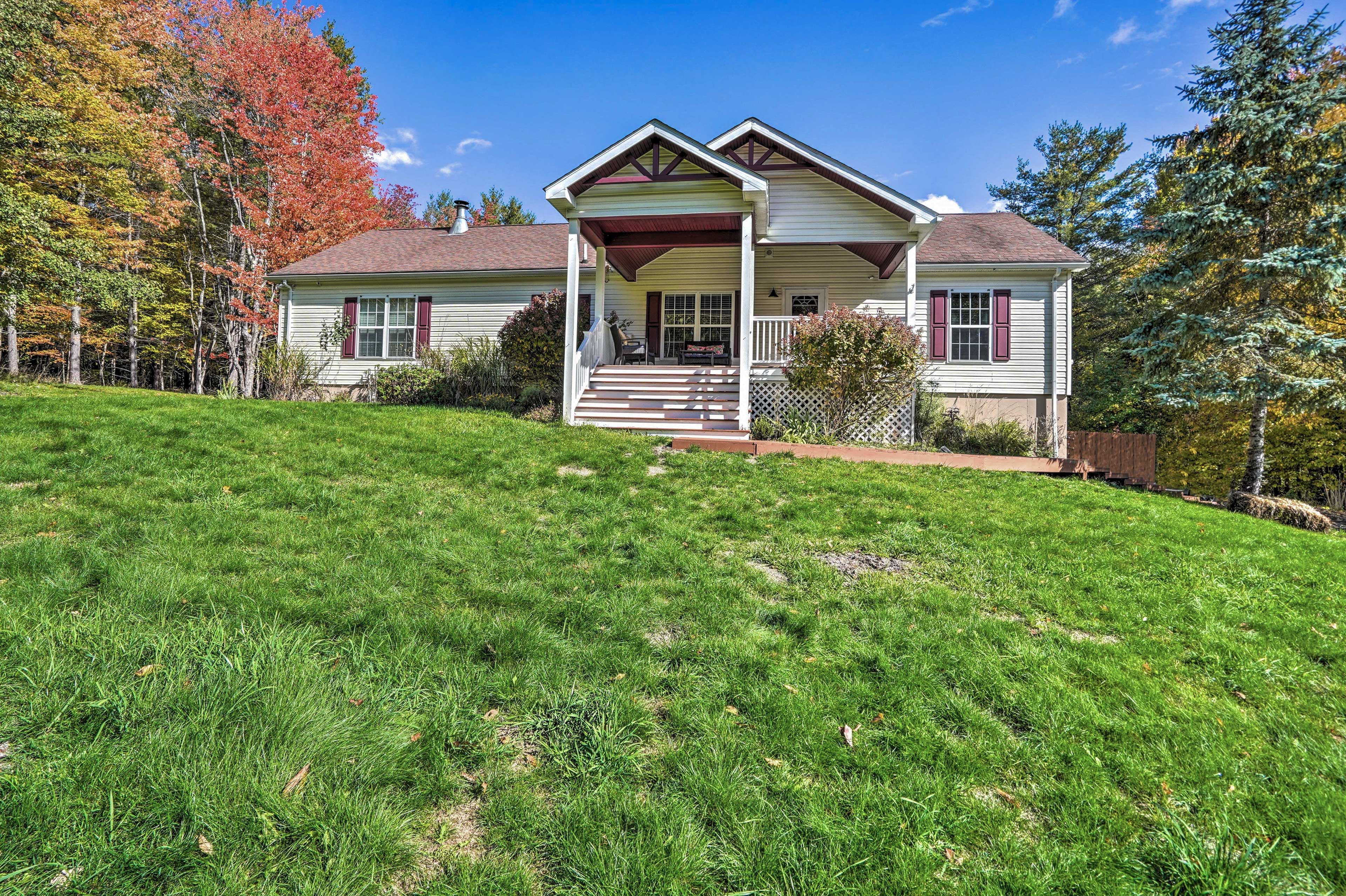 Property Exterior | Multi-Level Home